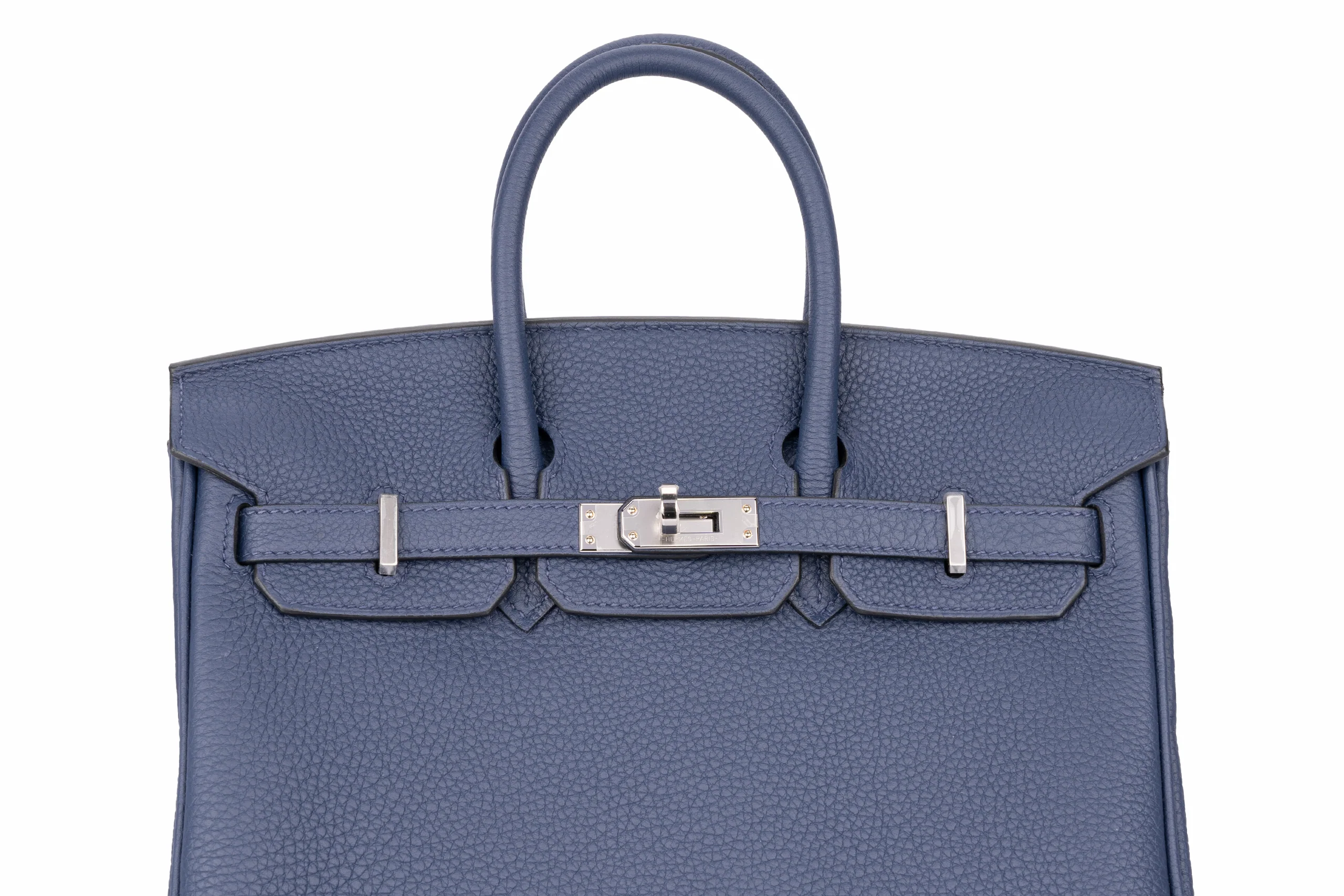 Hermès Birkin 25	Veau	Togo	Bleu Navy	PHW - Image 7