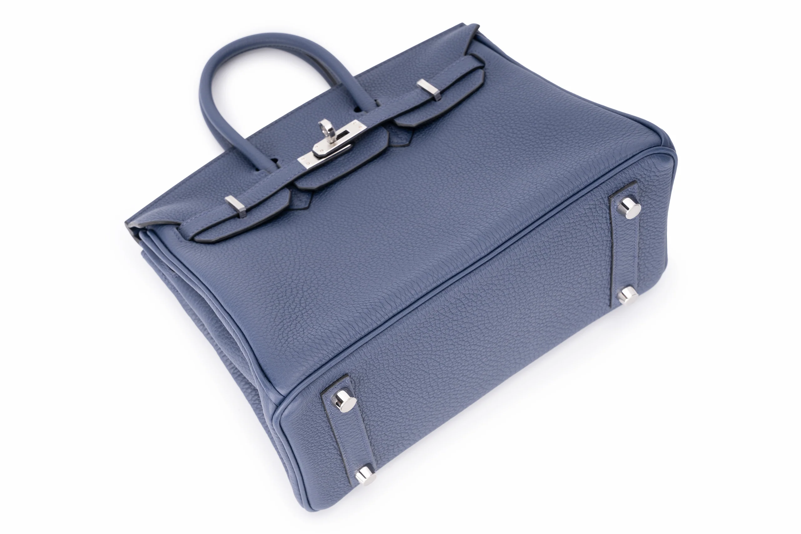 Hermès Birkin 25	Veau	Togo	Bleu Navy	PHW - Image 9