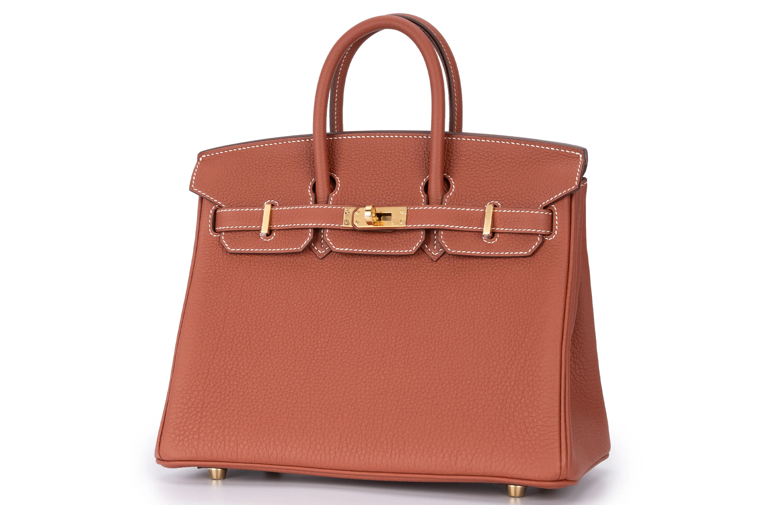 Hermès Birkin 25	Veau	Togo	Sienne	GHW - Image 2