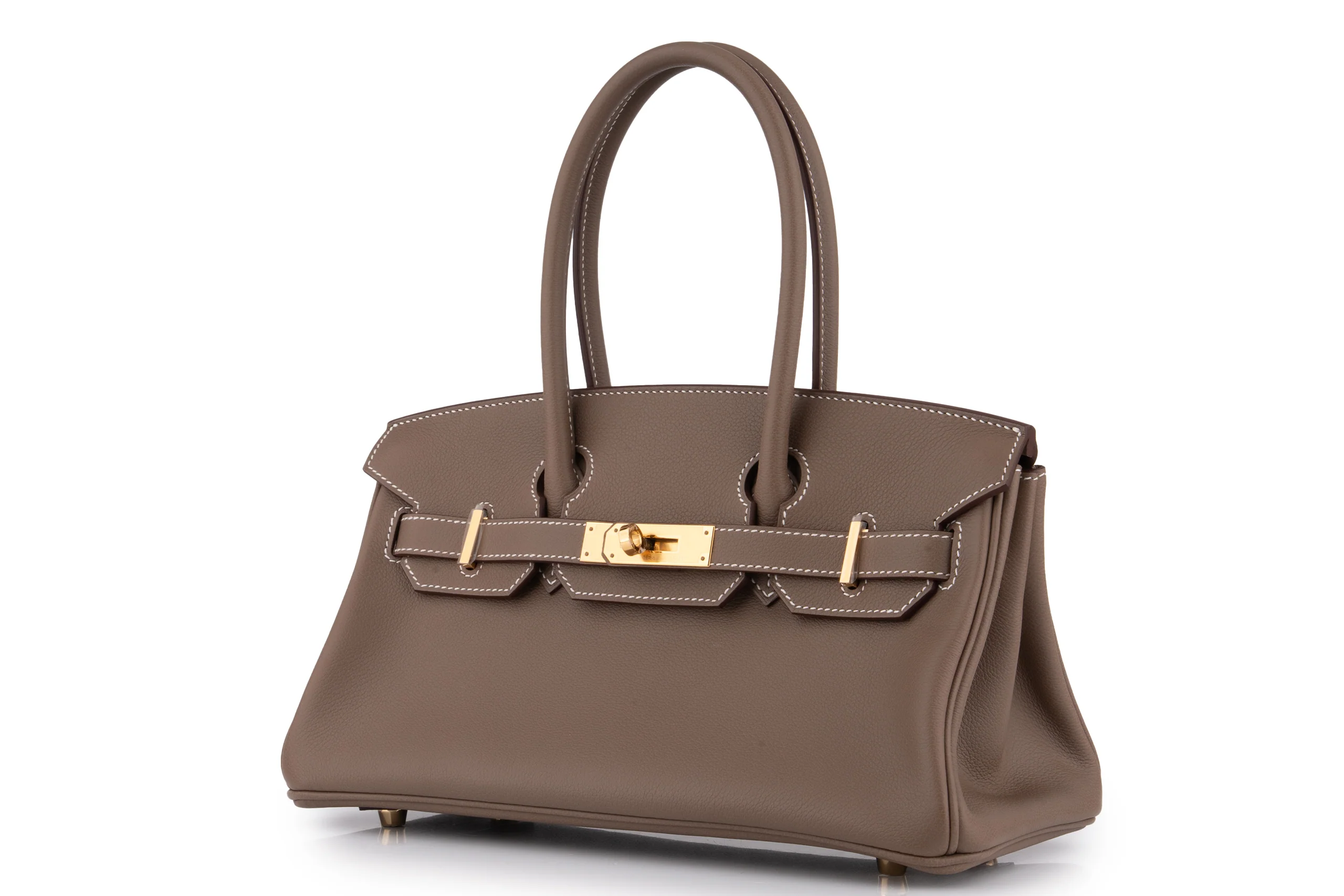 Hermès Birkin 29 Shoulder Light Evercolour Etoupe GHW - Image 2
