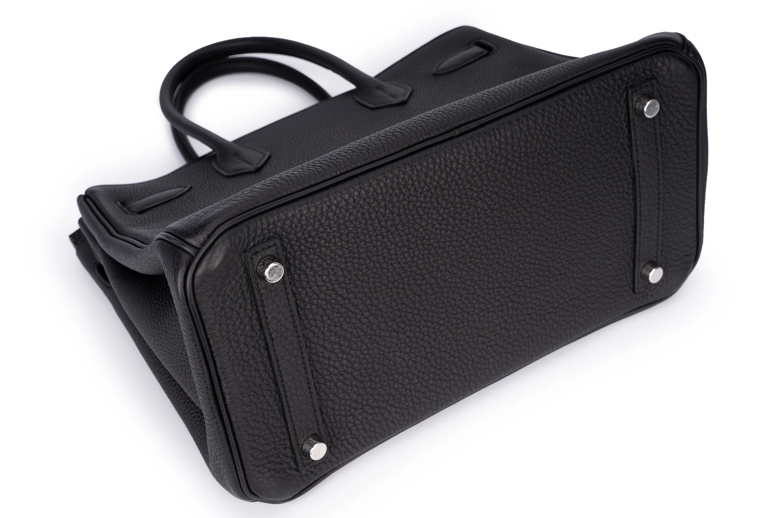 Hermès Birkin 30 3 in 1 Black Togo Swift Palladium Hardware - Image 13