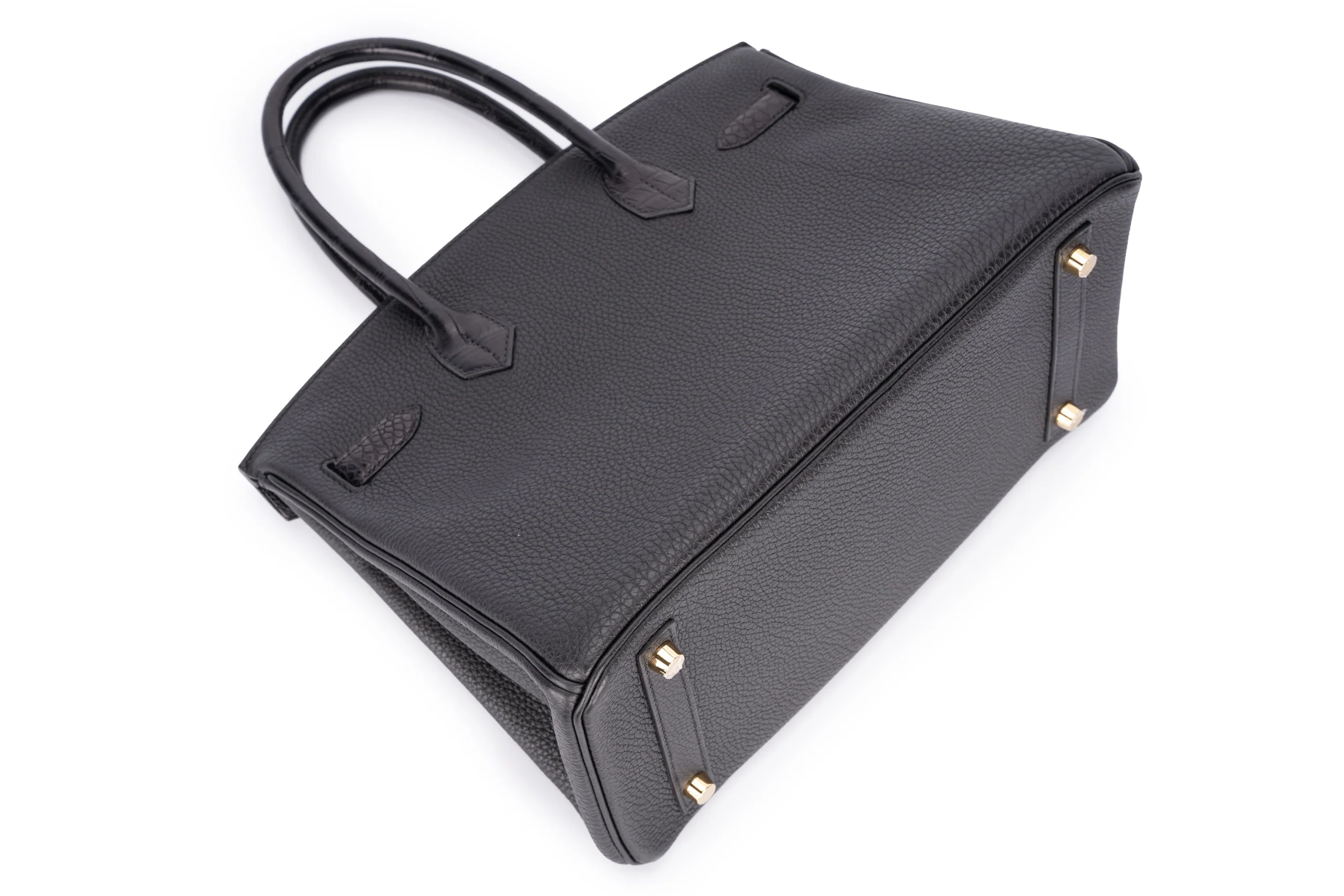 Hermès Birkin 30 Alligator Touch Veau Togo Black GHW - Image 13