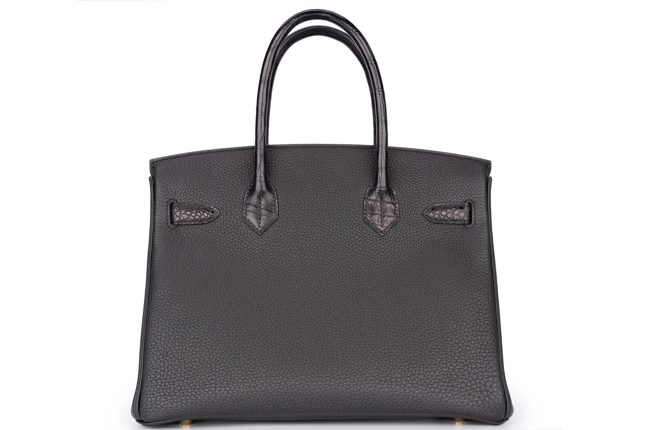 Hermès Birkin 30 Alligator Touch Veau Togo Black GHW - Image 4