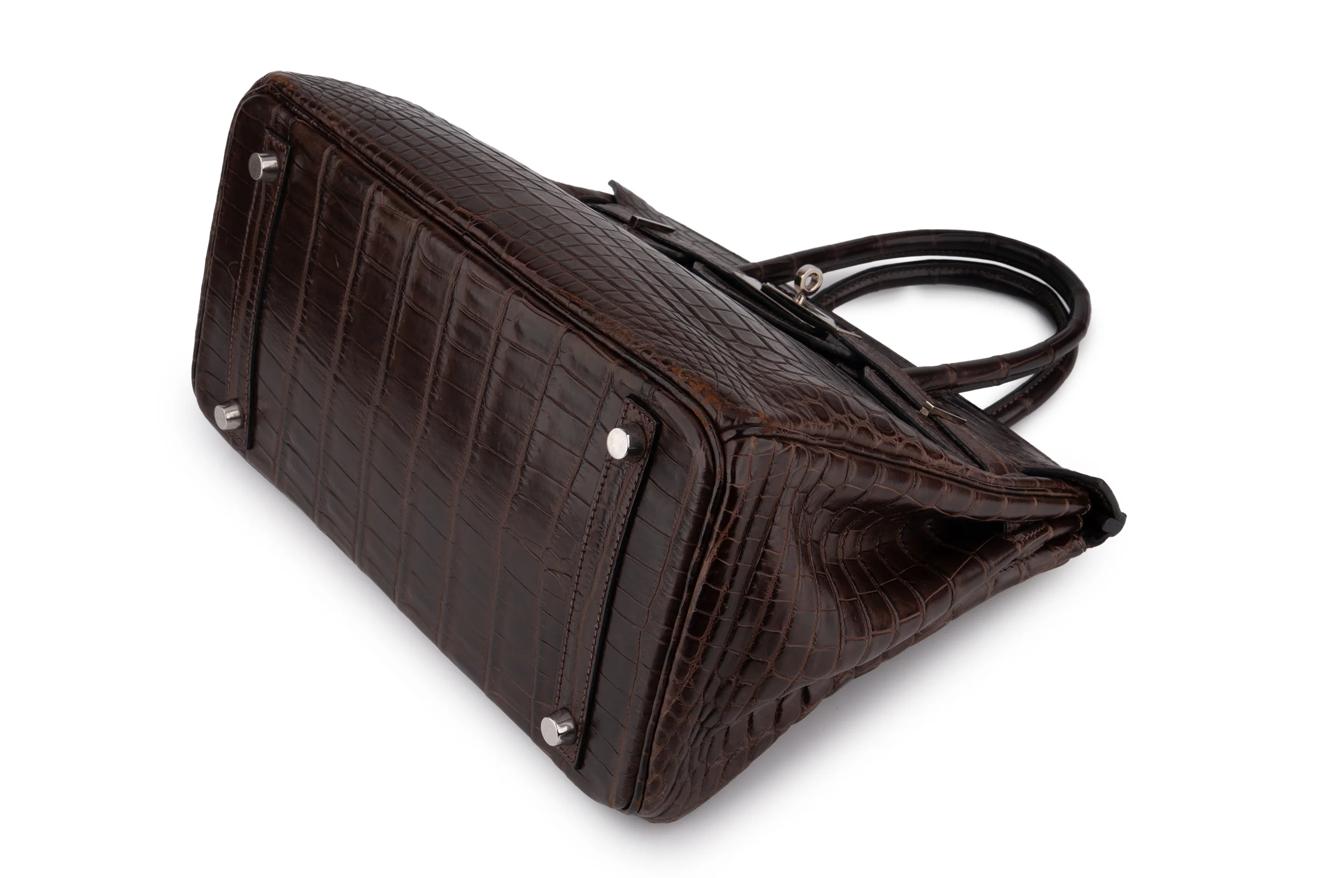 Hermès Birkin 30		Croc Niloticus	Ebene	PHW - Image 10