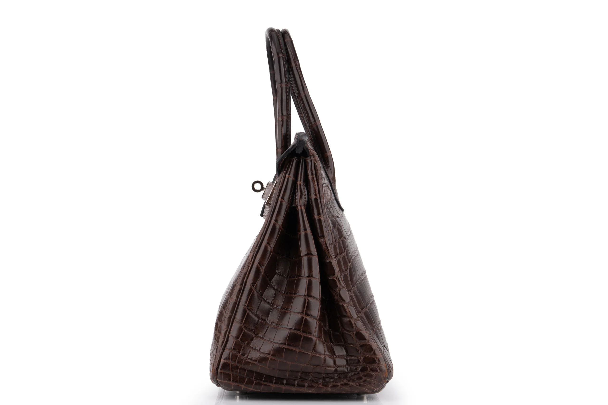Hermès Birkin 30		Croc Niloticus	Ebene	PHW - Image 3