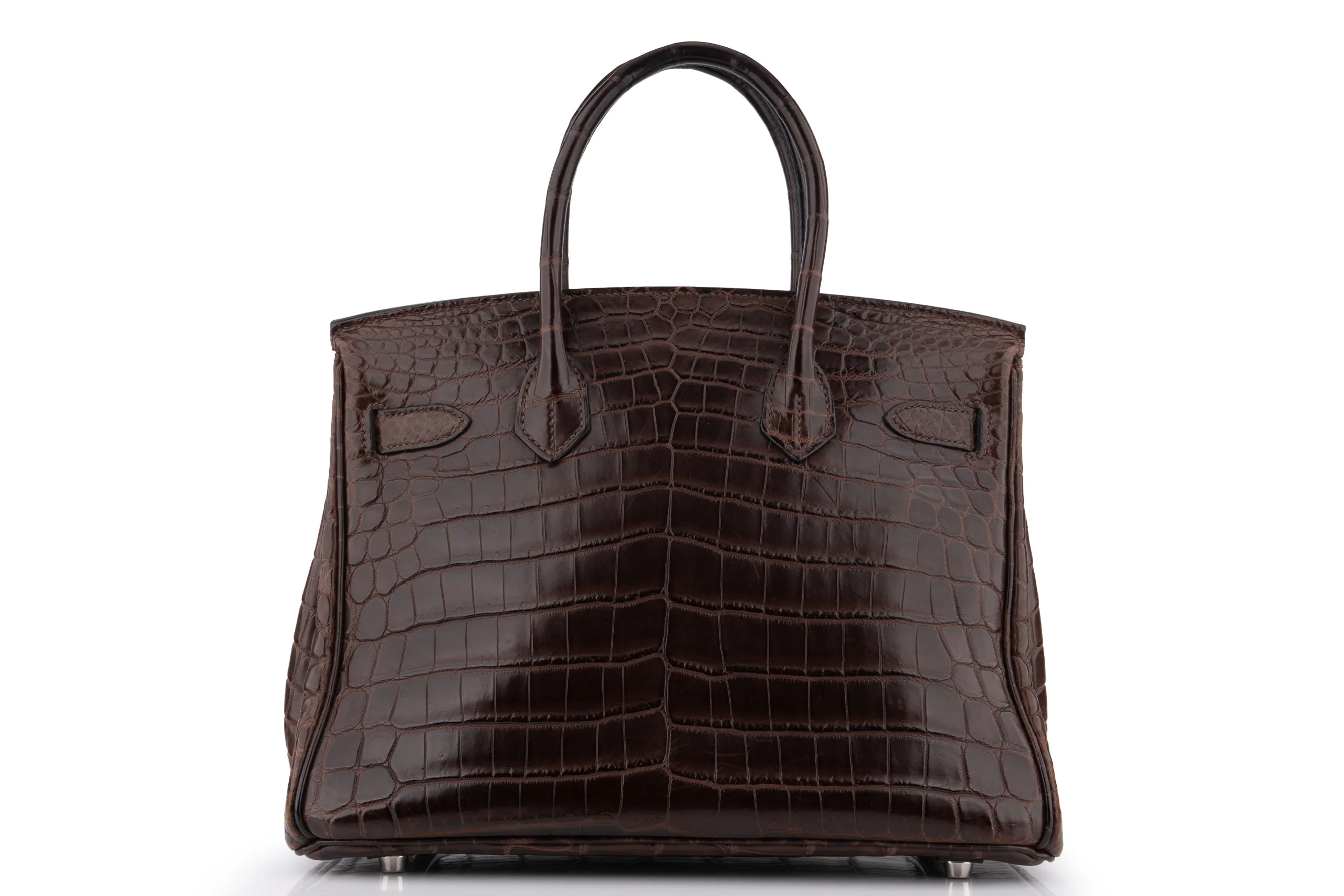 Hermès Birkin 30		Croc Niloticus	Ebene	PHW - Image 4