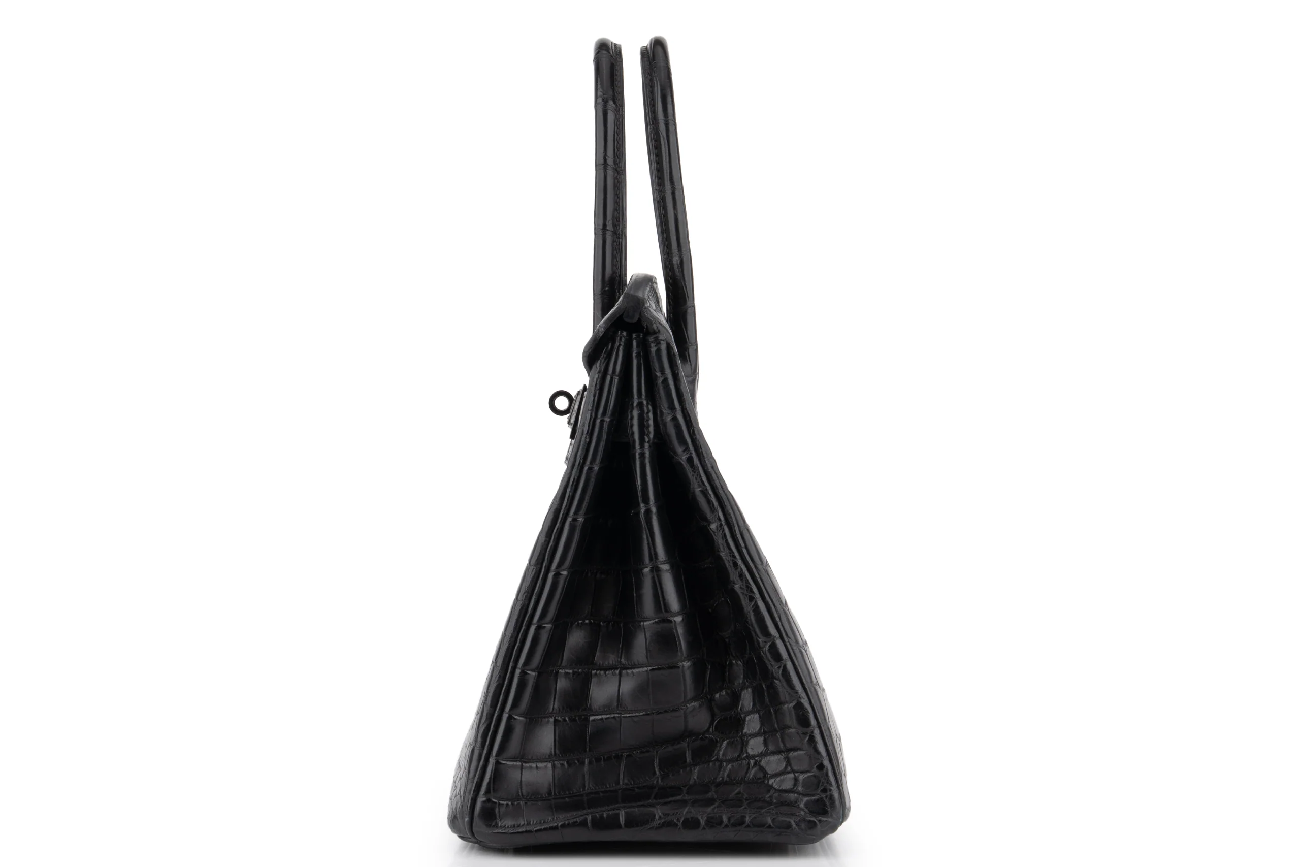Hermès Birkin 30 Crocodile Niloticus So Black PVD - Image 5