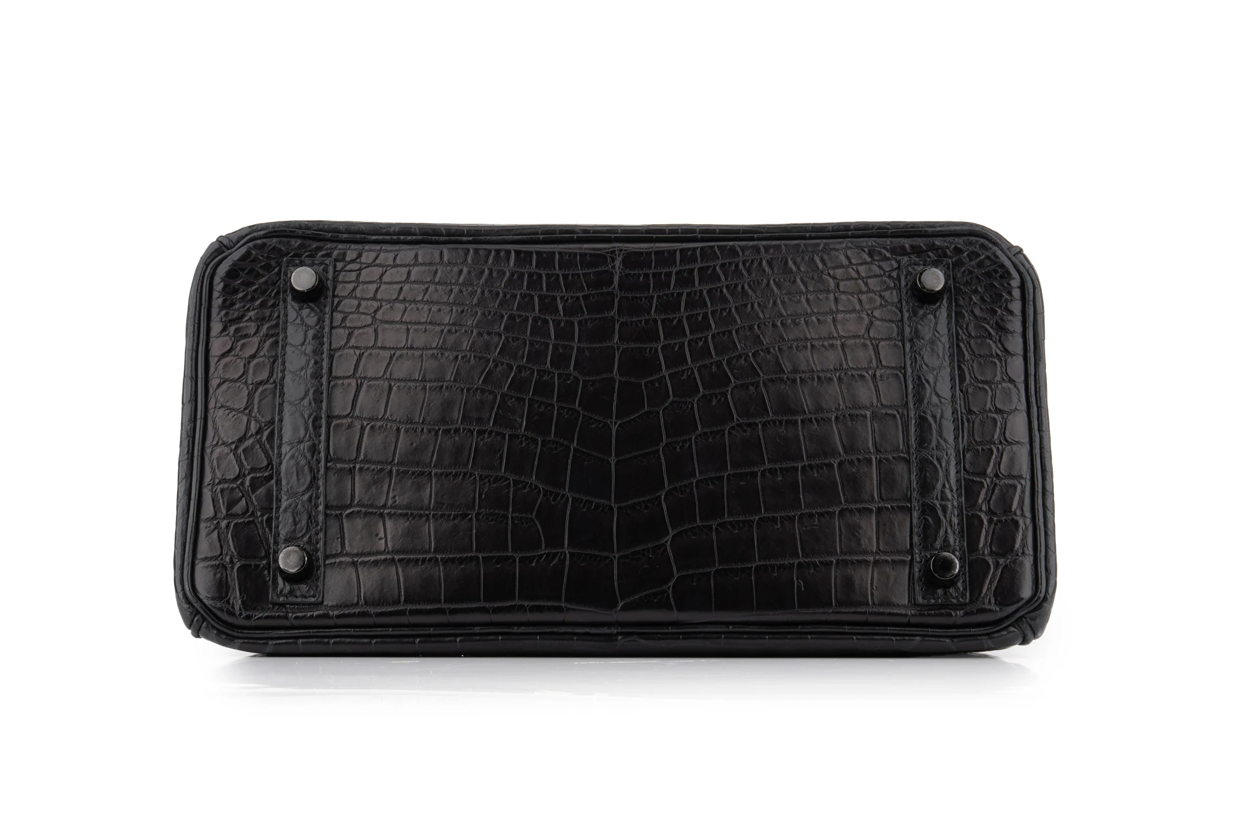 Hermès Birkin 30 Crocodile Niloticus So Black PVD - Image 7