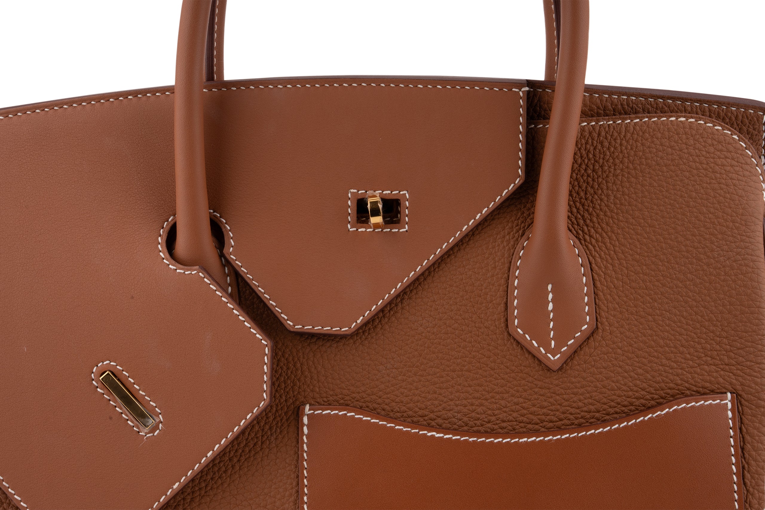 Hermès Birkin 30 Disordre Togo Gold GHW - Image 10