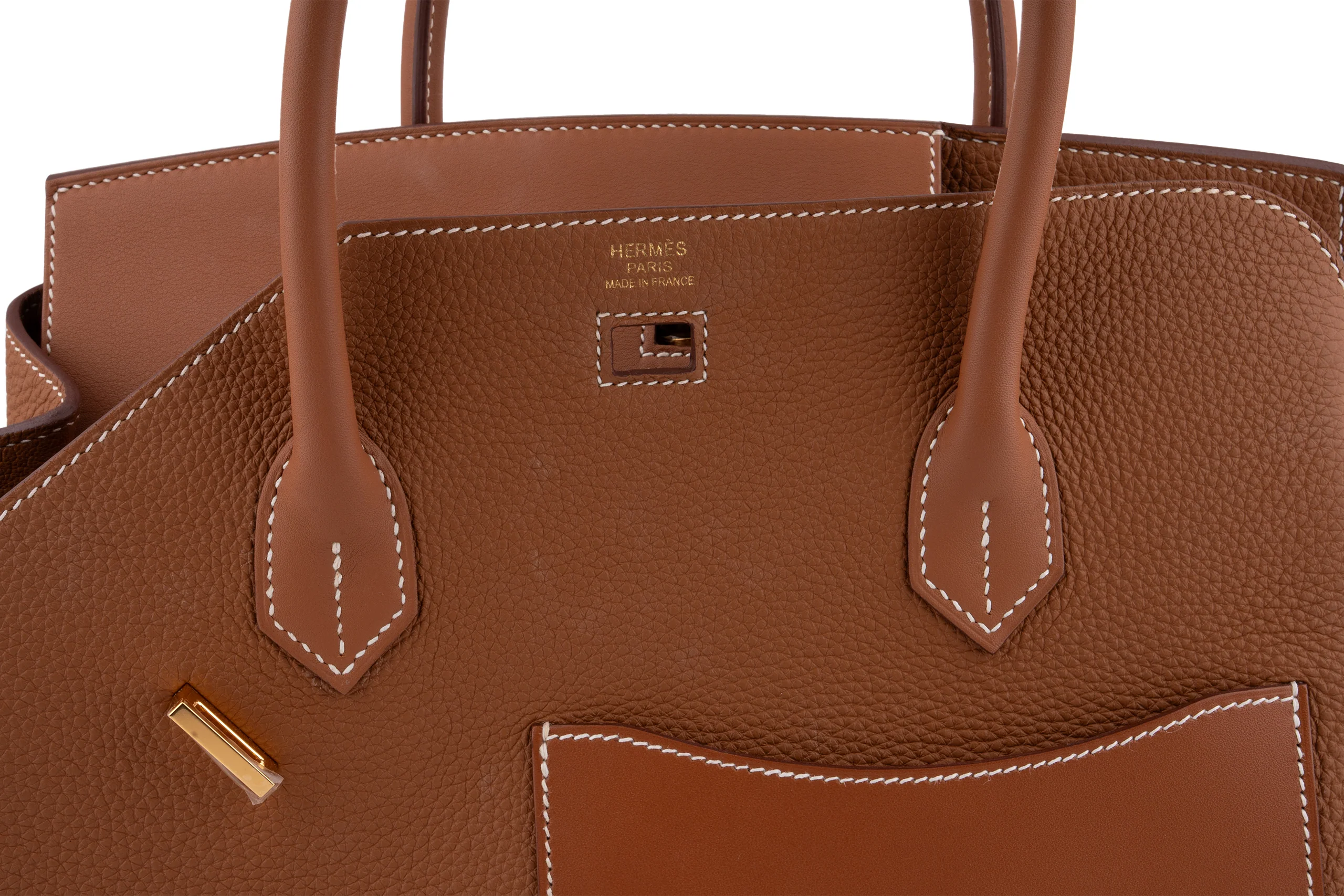 Hermès Birkin 30 Disordre Togo Gold GHW - Image 11