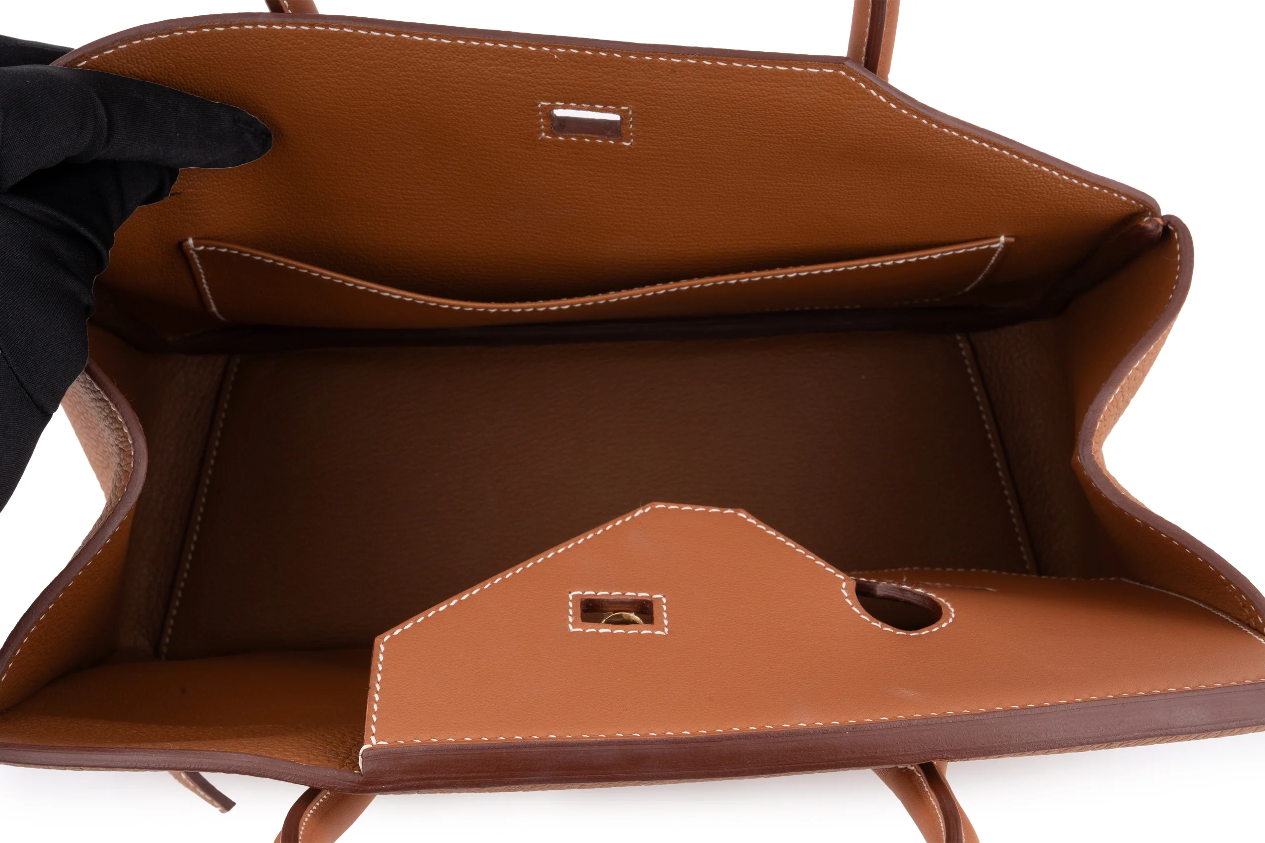 Hermès Birkin 30 Disordre Togo Gold GHW - Image 12