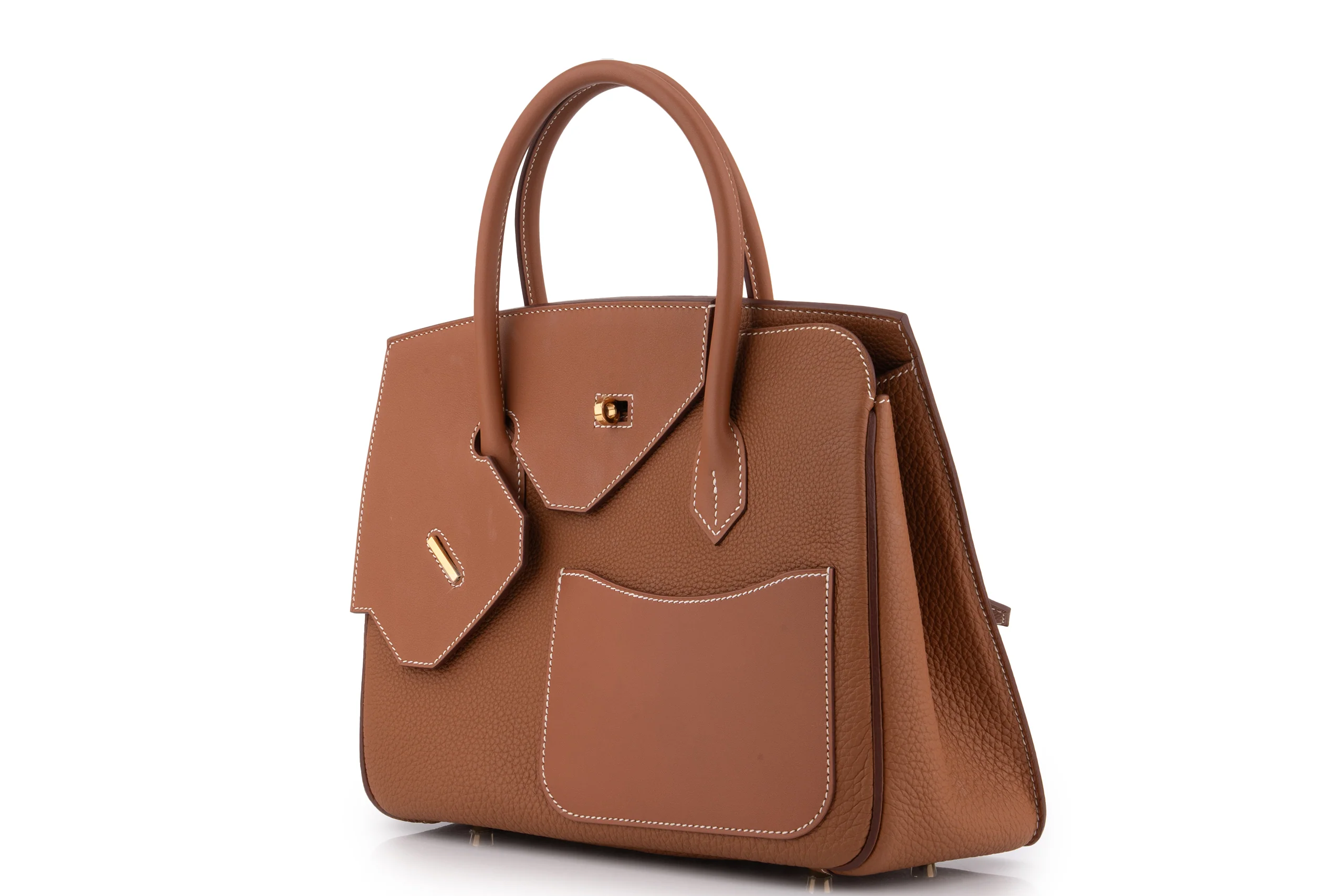 Hermès Birkin 30 Disordre Togo Gold GHW - Image 2