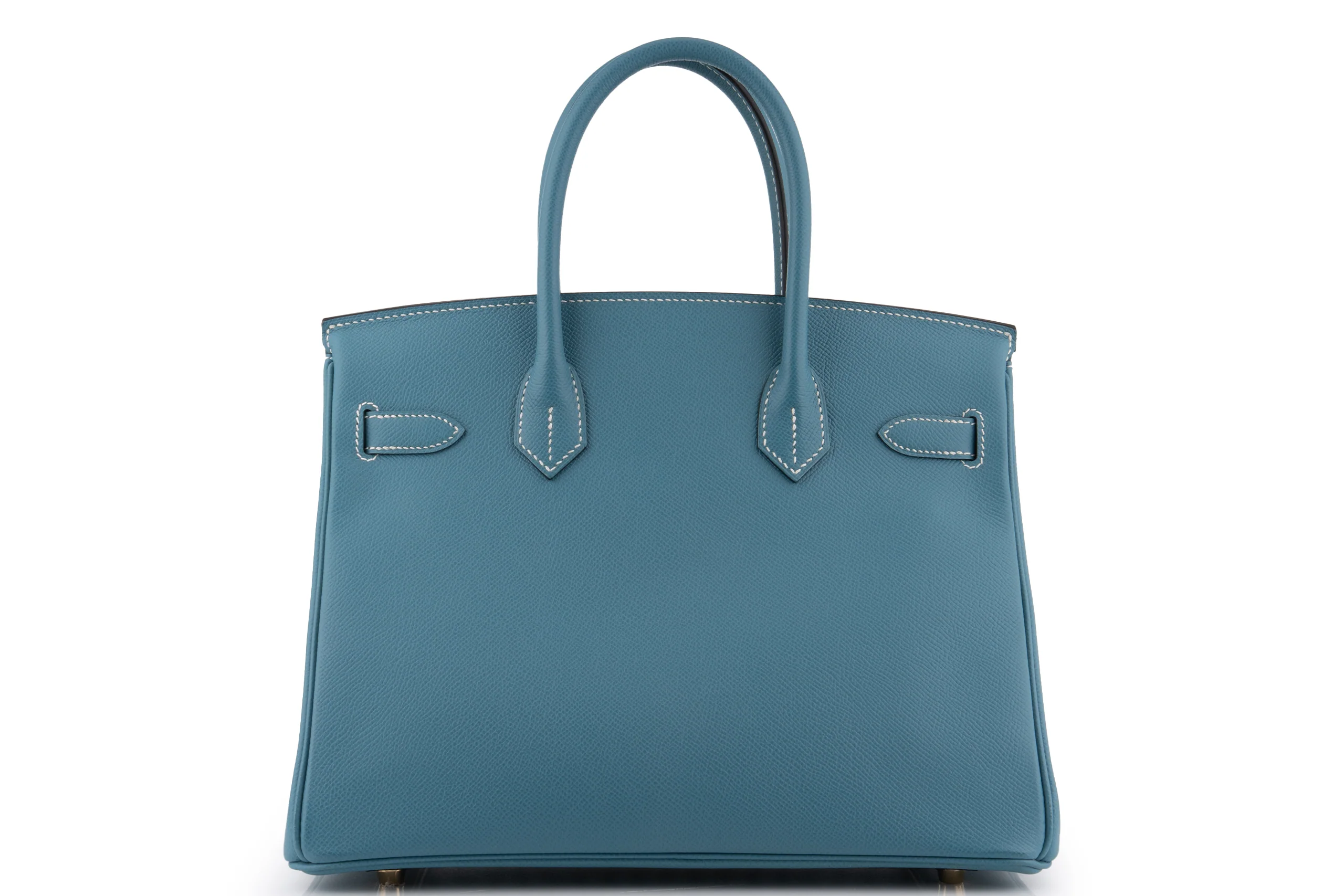 Hermès Birkin 30 		Epsom 	Bleu Jean 	GHW - Image 4