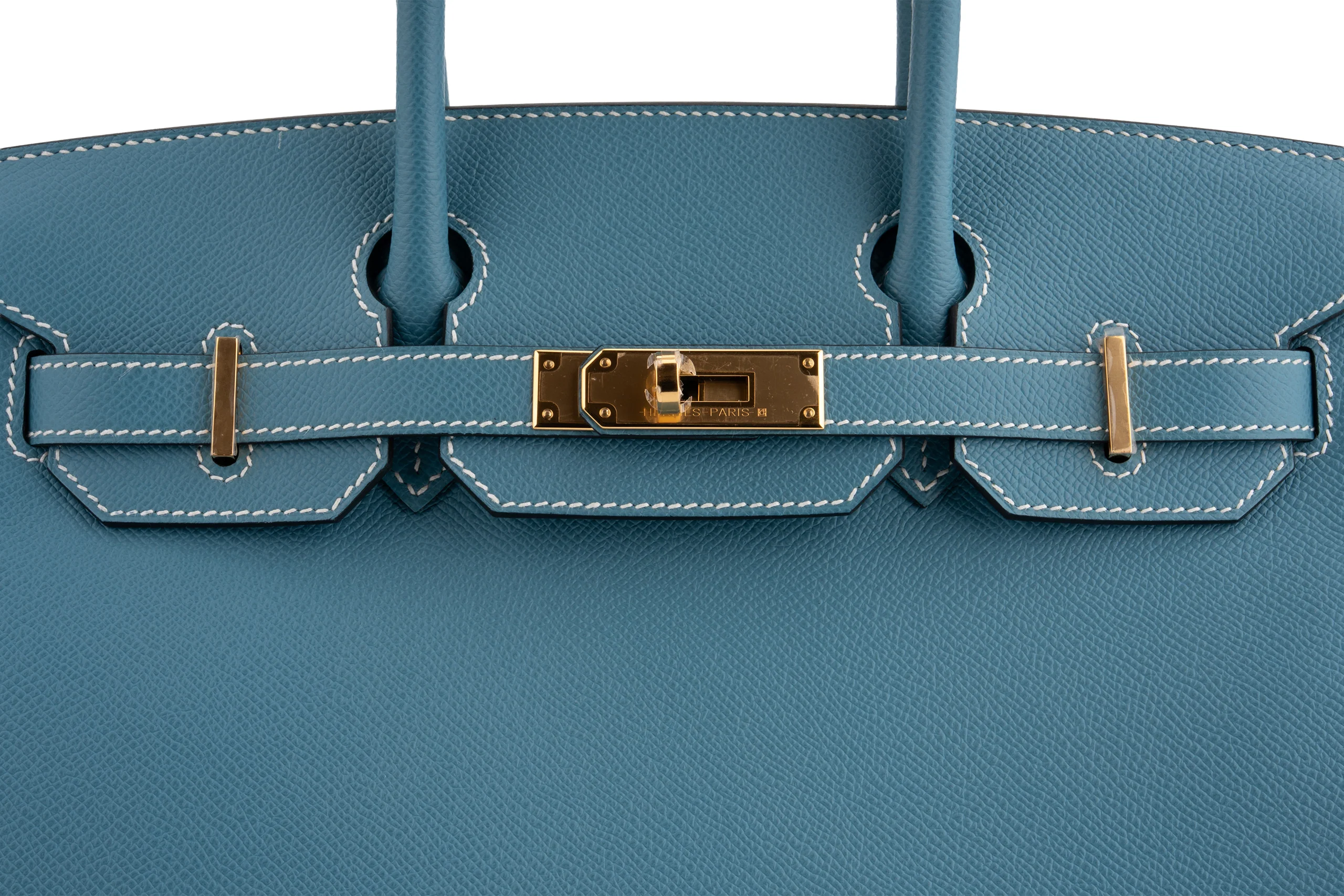 Hermès Birkin 30 		Epsom 	Bleu Jean 	GHW - Image 7