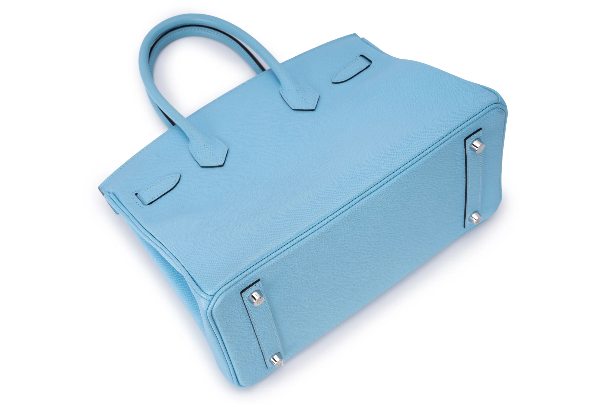 Hermès Birkin 30 Epsom Celeste PHW - Image 13