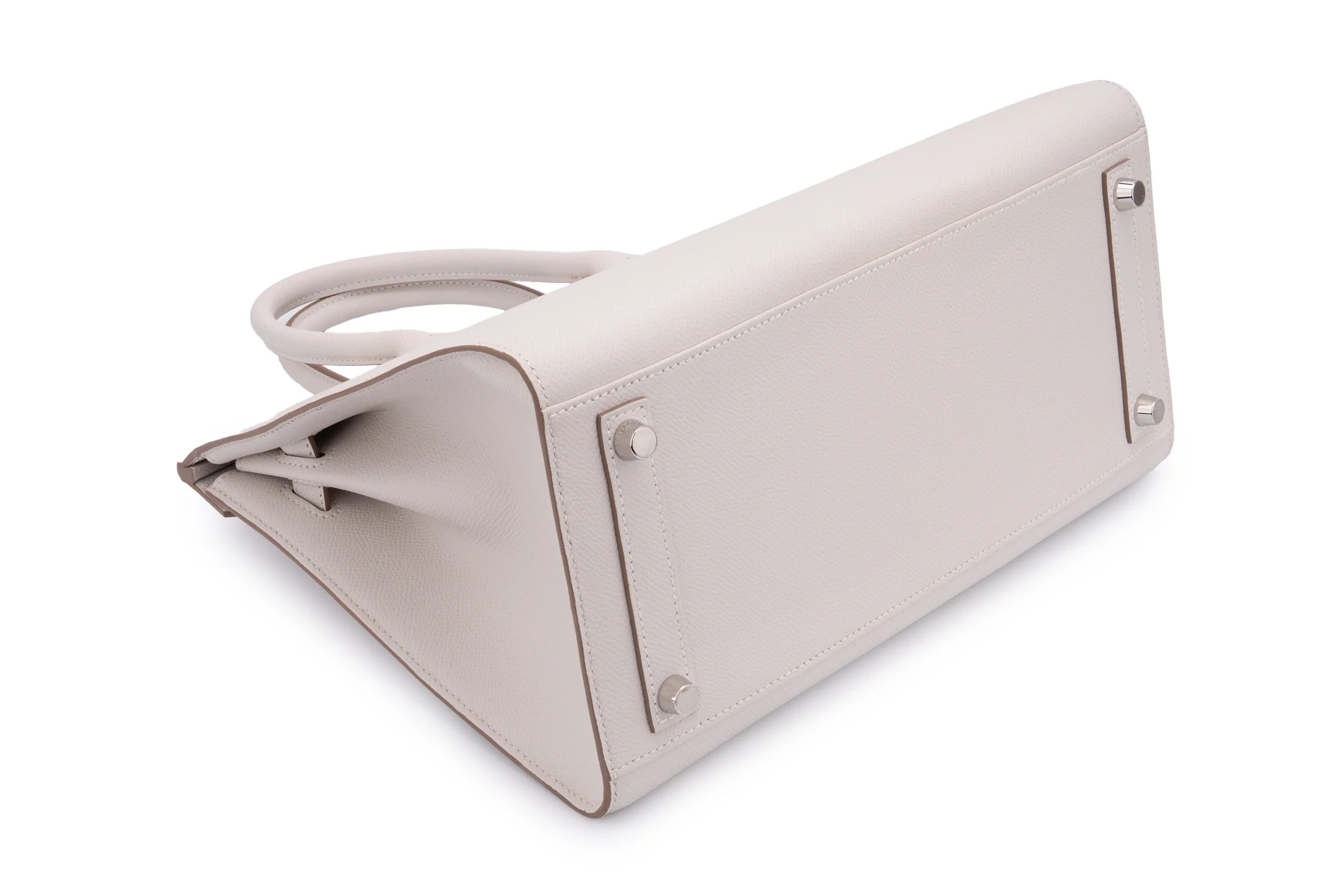 Hermès Birkin 30		Epsom	Gris Pale	PHW - Image 11