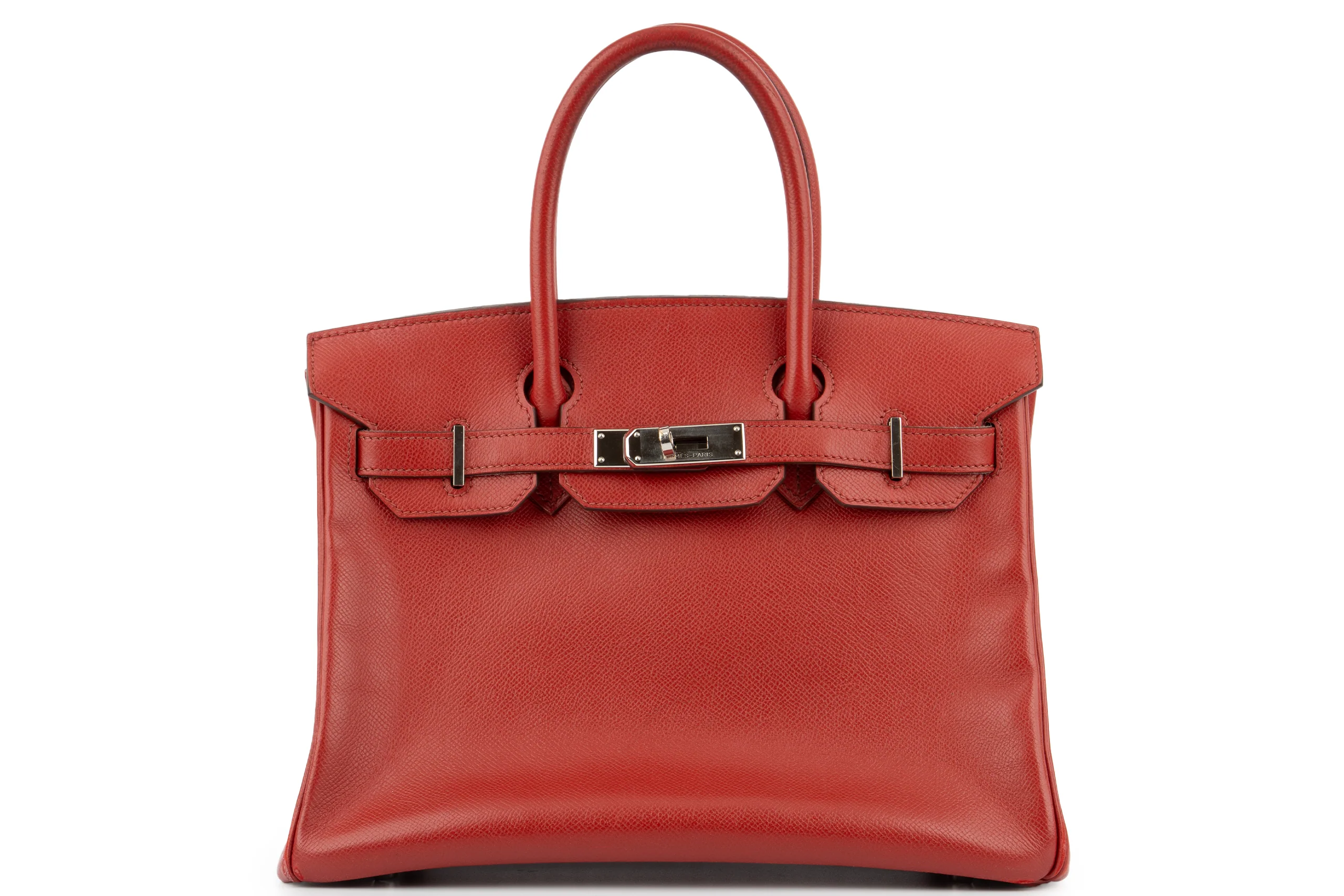 Hermès Birkin 30		Epsom	Rouge Garance  	PHW