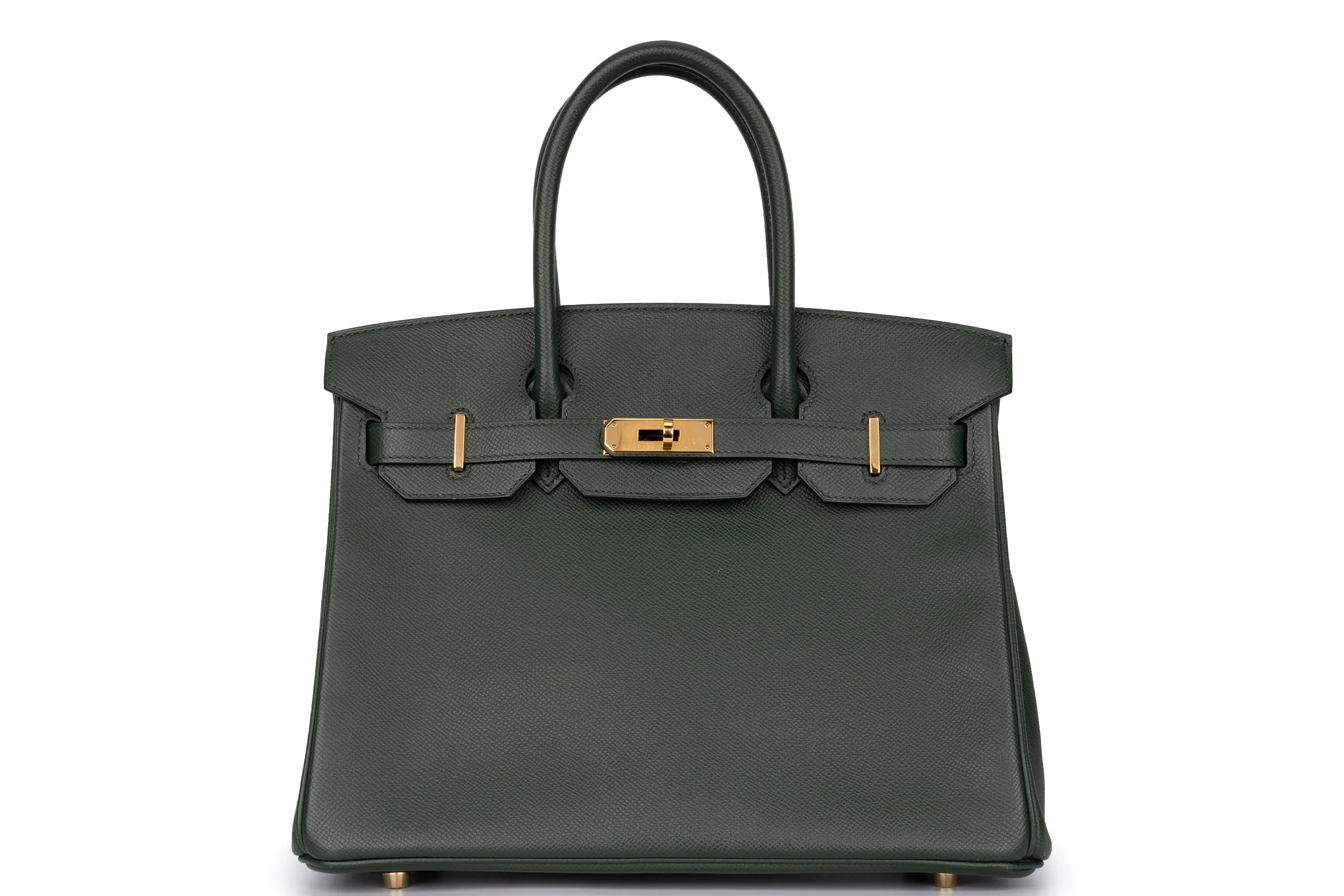 Hermès Birkin 30		Epsom	Vert Fonce 	GHW