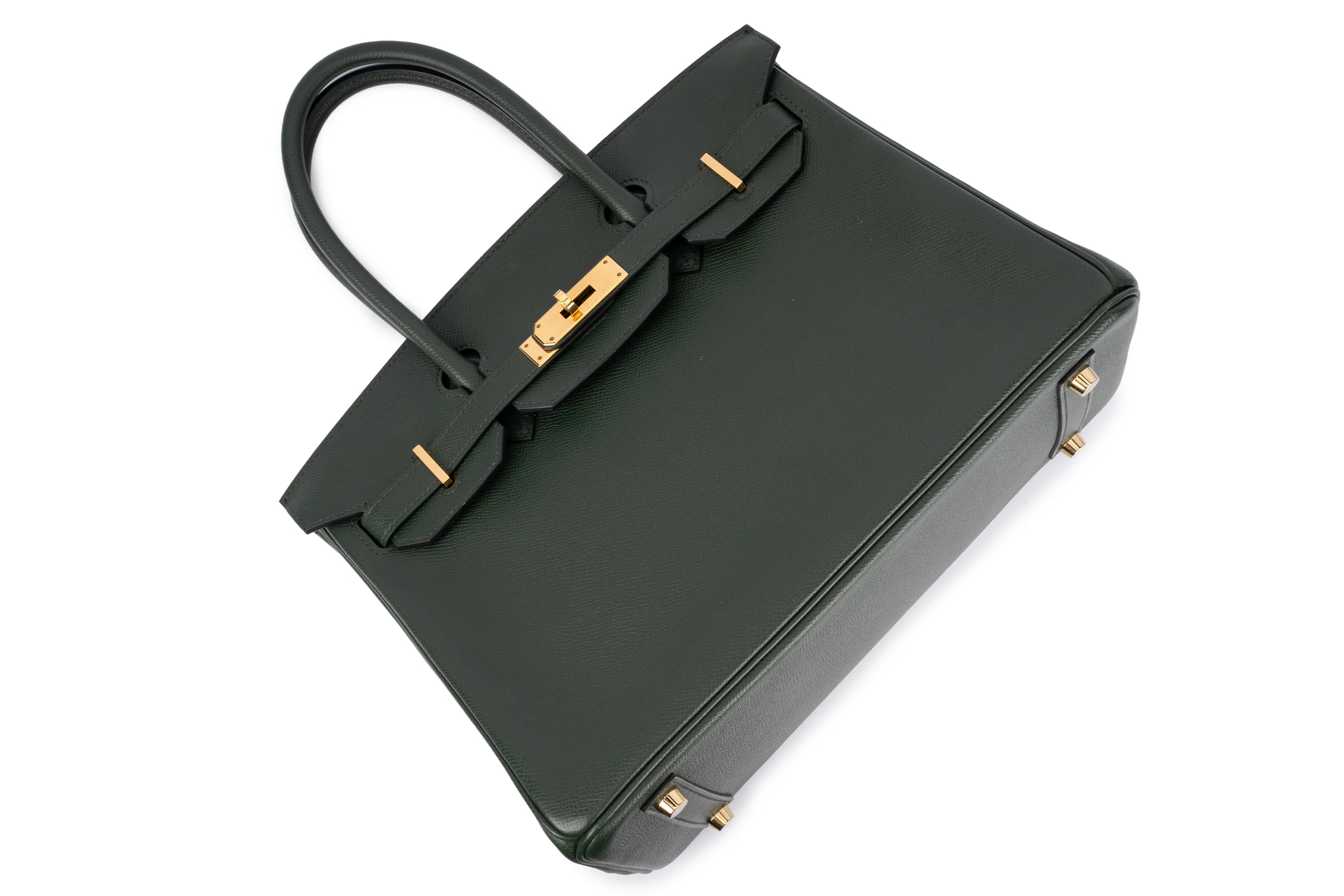 Hermès Birkin 30		Epsom	Vert Fonce 	GHW - Image 11
