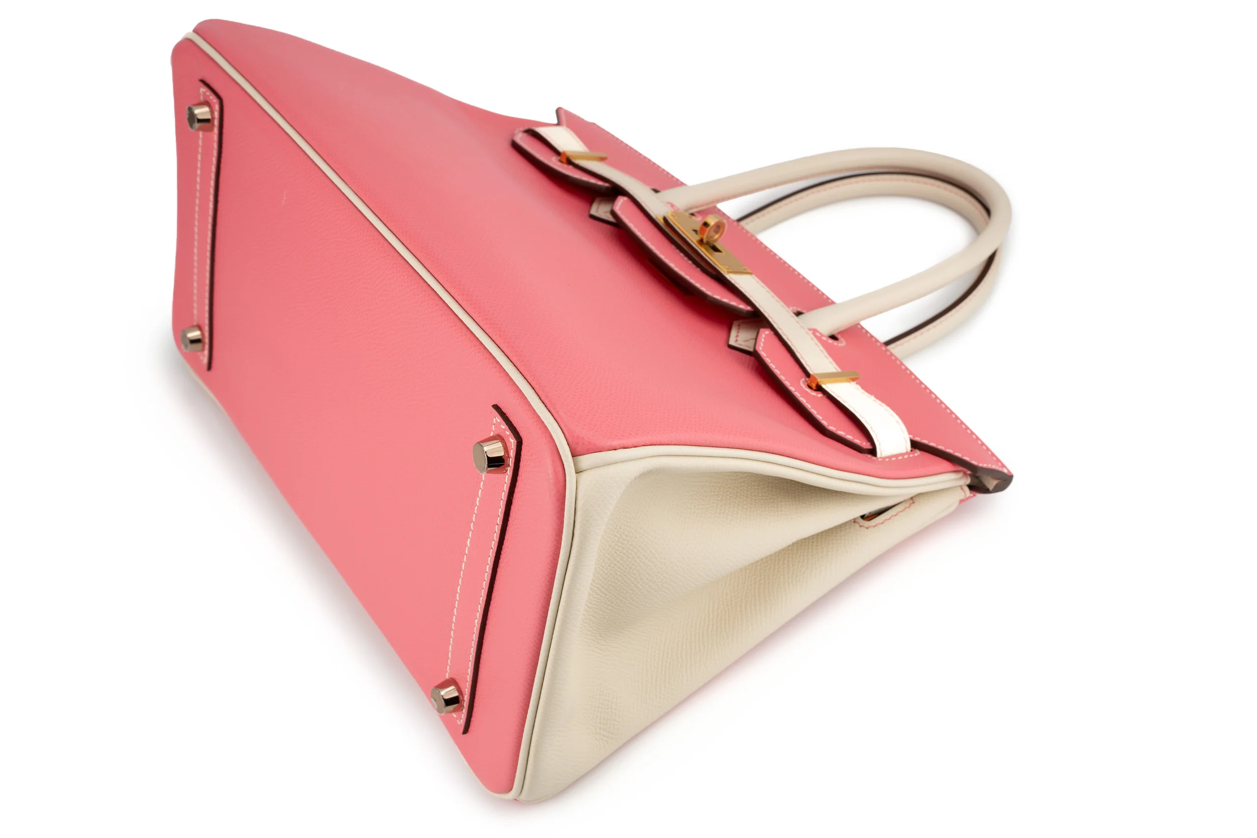 Hermès Birkin 30 Hss Epsom Craie/Azalee GHW - Image 8