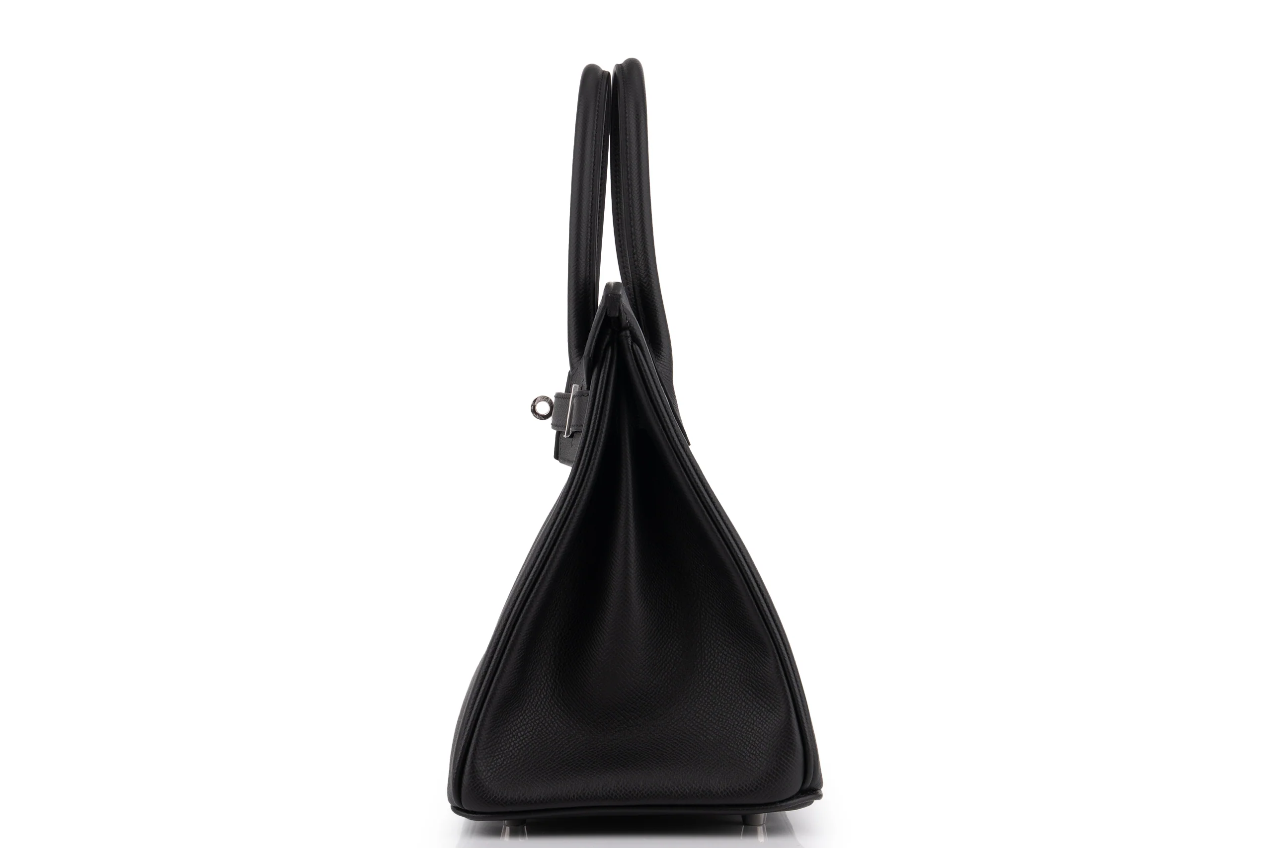 Hermès Birkin 30	Retourne	Epsom	Noir 	PHW - Image 3