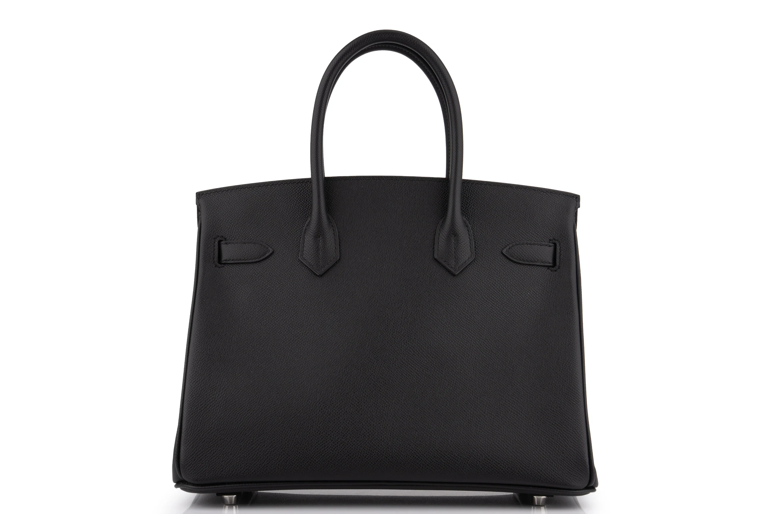 Hermès Birkin 30	Retourne	Epsom	Noir 	PHW - Image 4