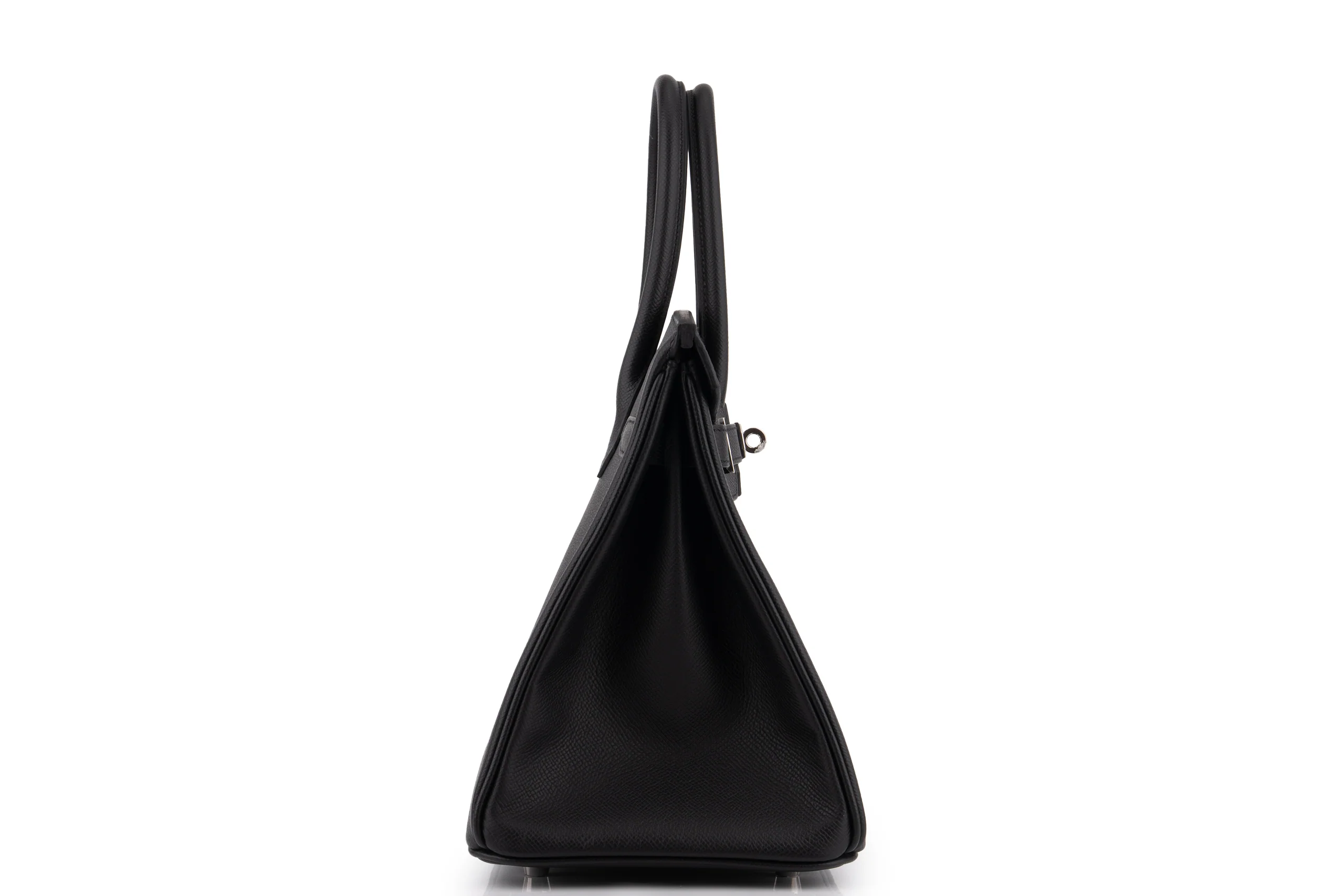 Hermès Birkin 30	Retourne	Epsom	Noir 	PHW - Image 5
