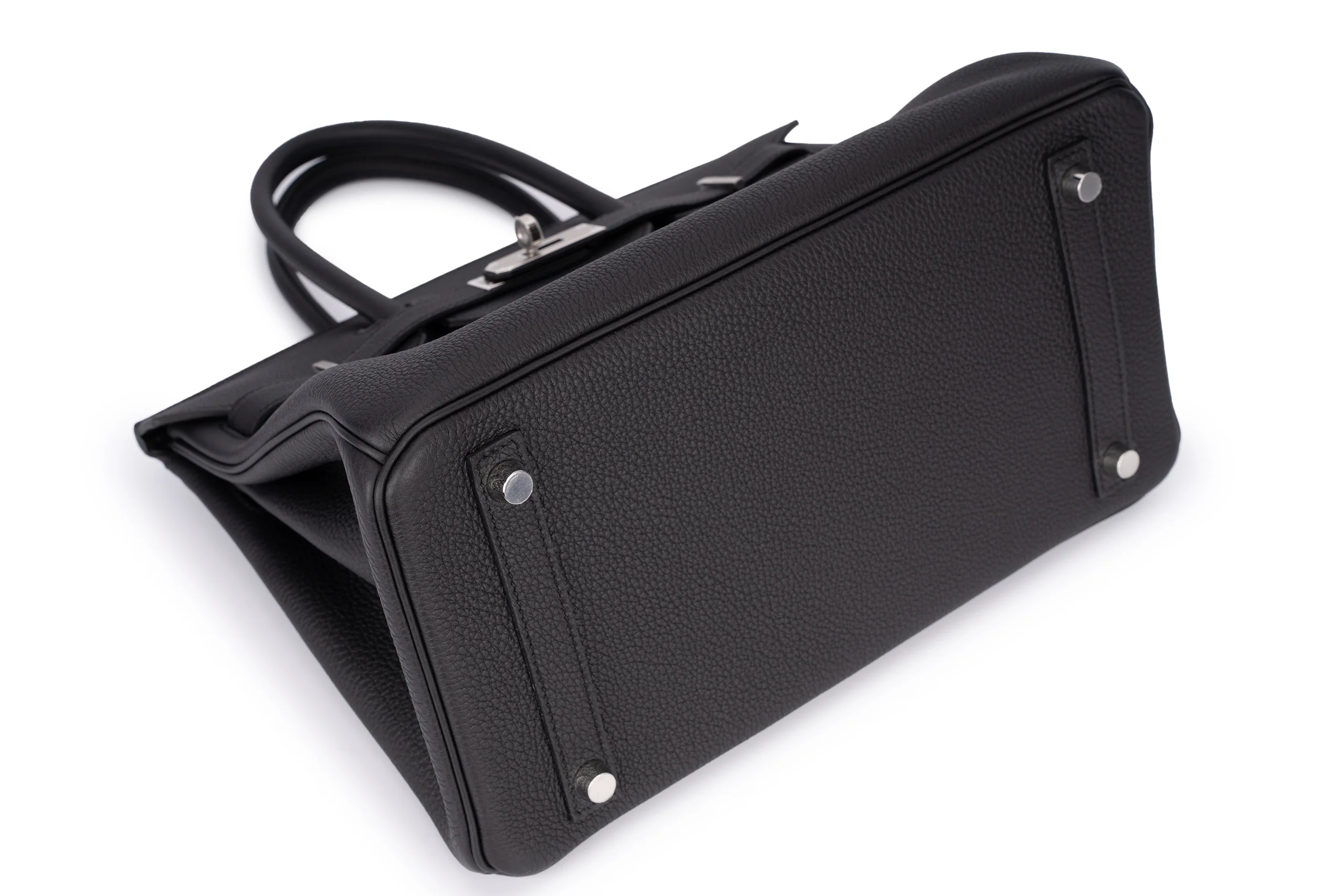 Hermès Birkin 30 Retourne Togo Black Palladium Hardware - Image 8