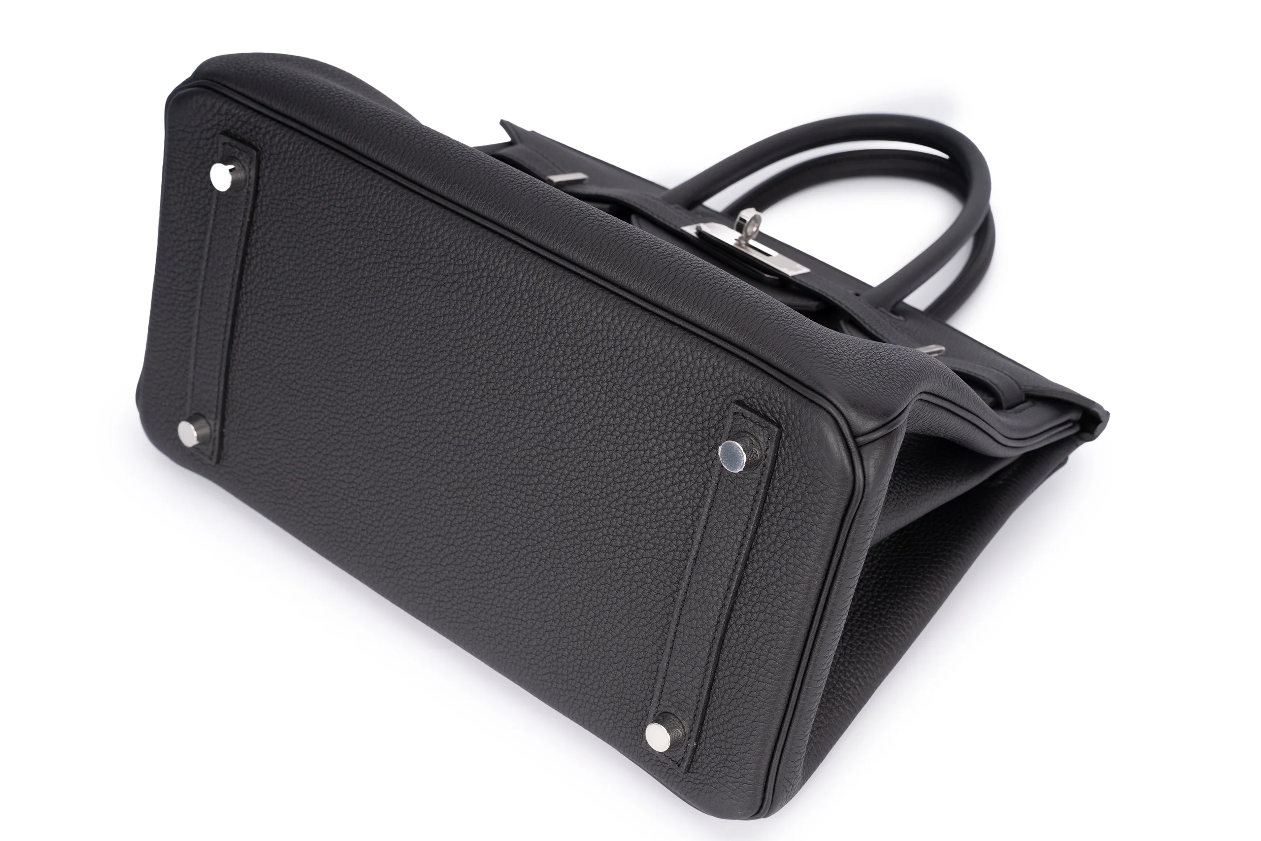 Hermès Birkin 30 Retourne Togo Black Palladium Hardware - Image 9