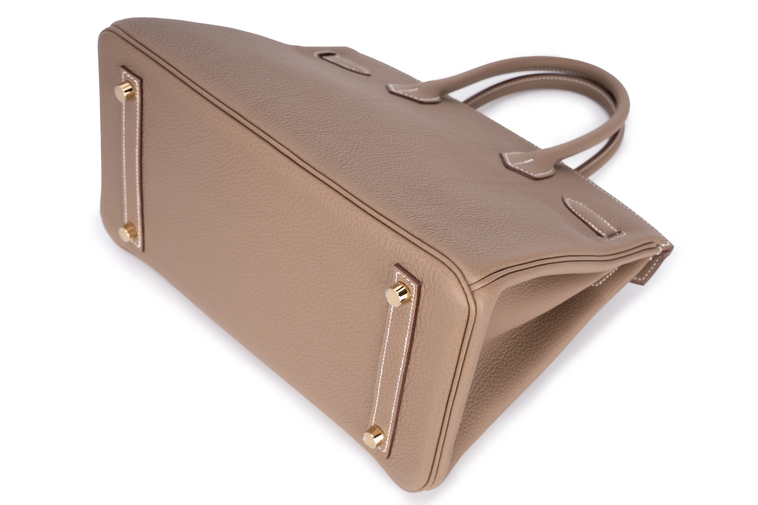 Hermès Birkin 30 Retourne Togo Etoupe GHW - Image 10