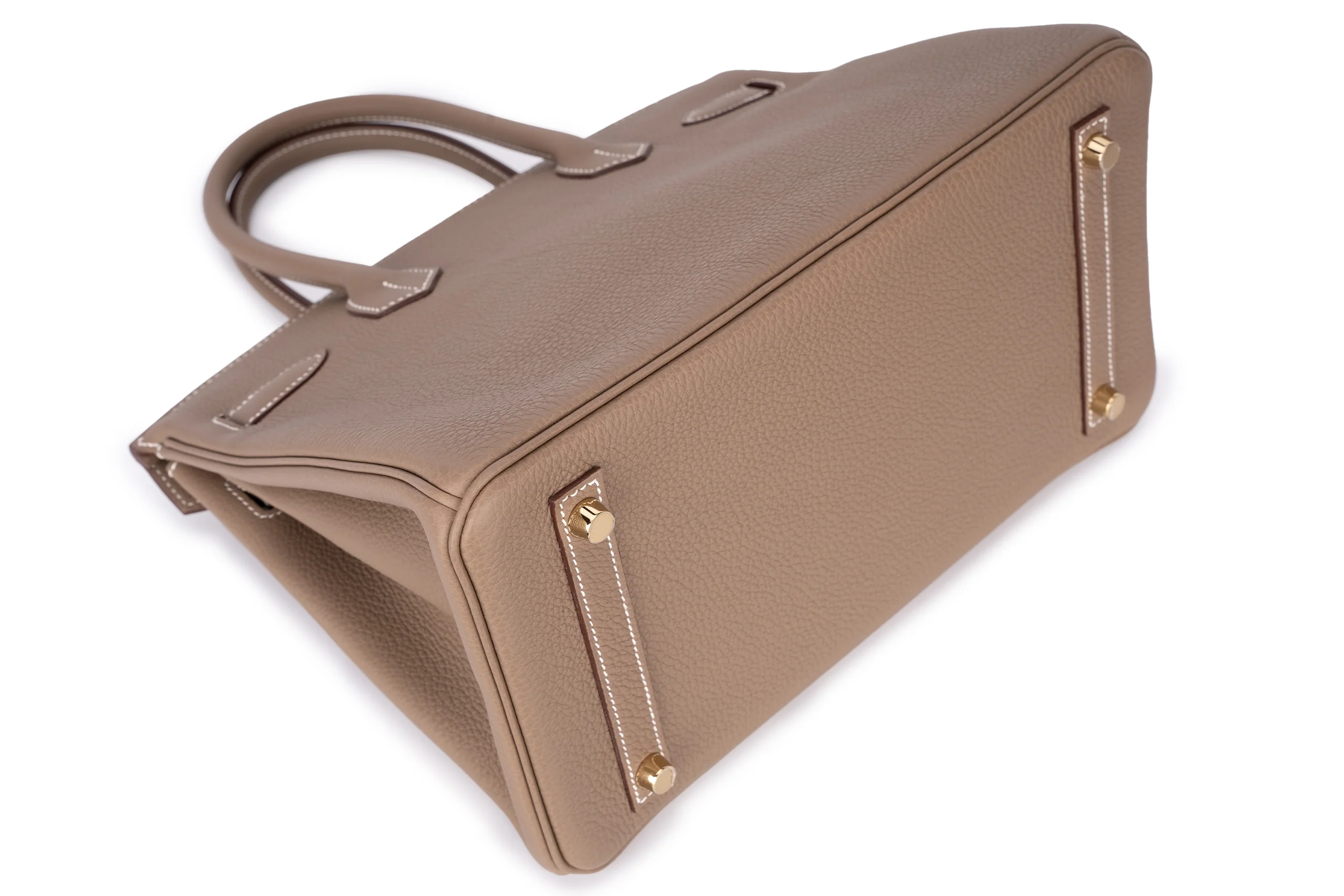 Hermès Birkin 30 Retourne Togo Etoupe GHW - Image 11