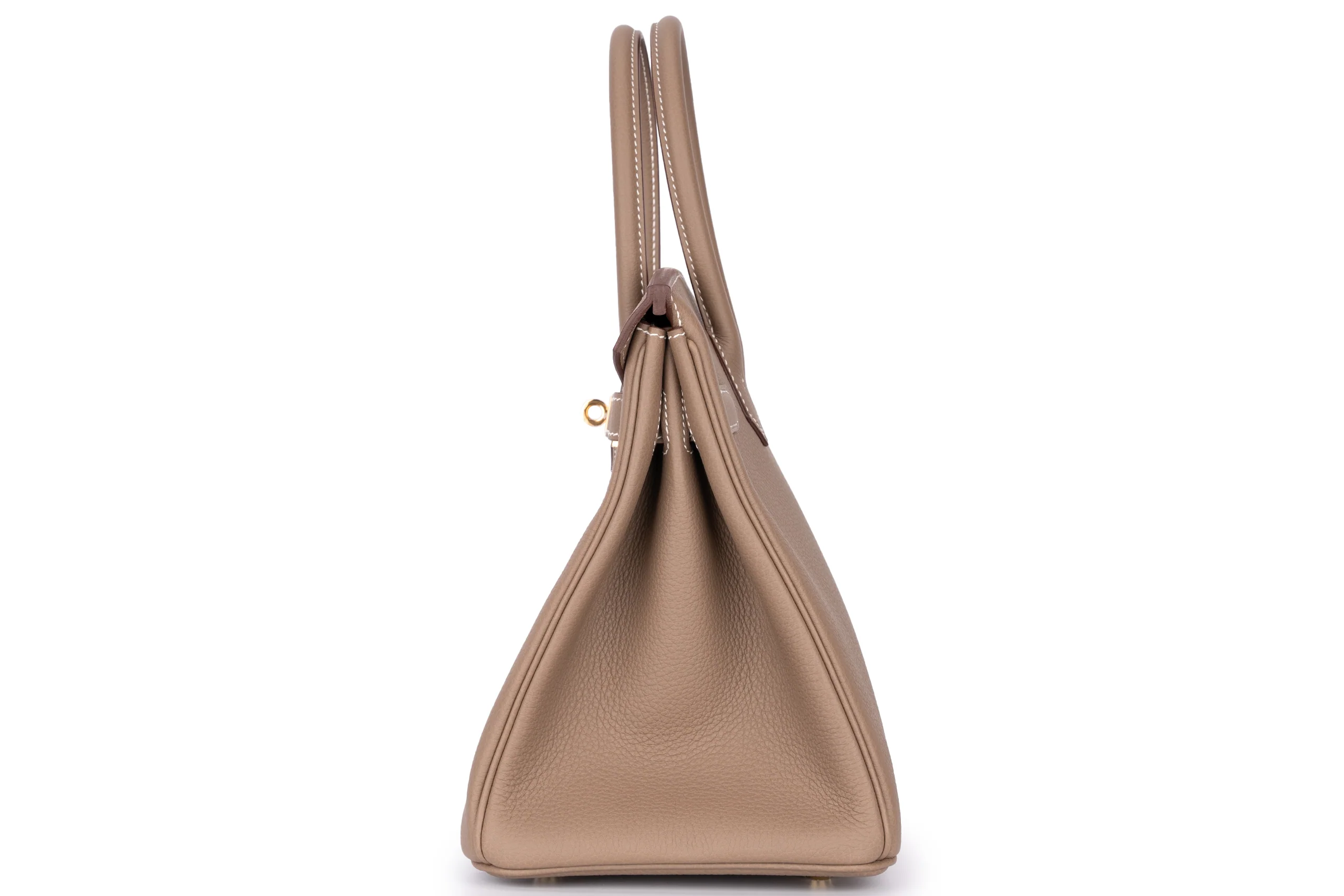 Hermès Birkin 30 Retourne Togo Etoupe GHW - Image 3