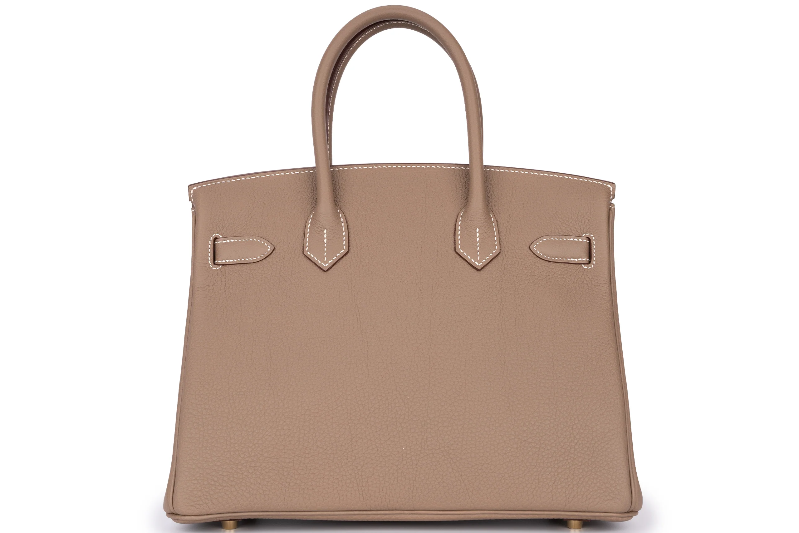 Hermès Birkin 30 Retourne Togo Etoupe GHW - Image 4