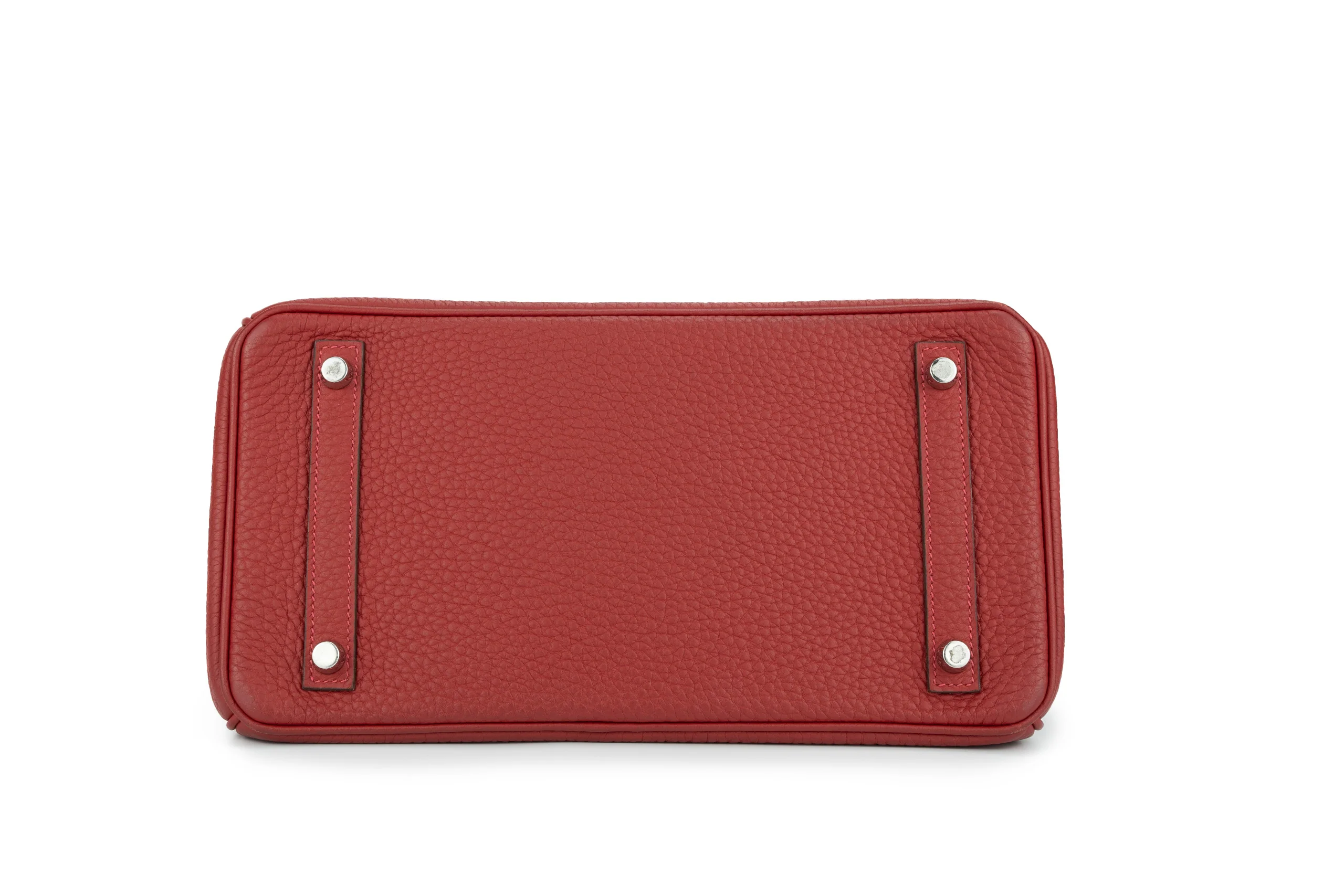 Hermès Birkin 30 Retourne Togo Rouge VIF PHW - Image 6