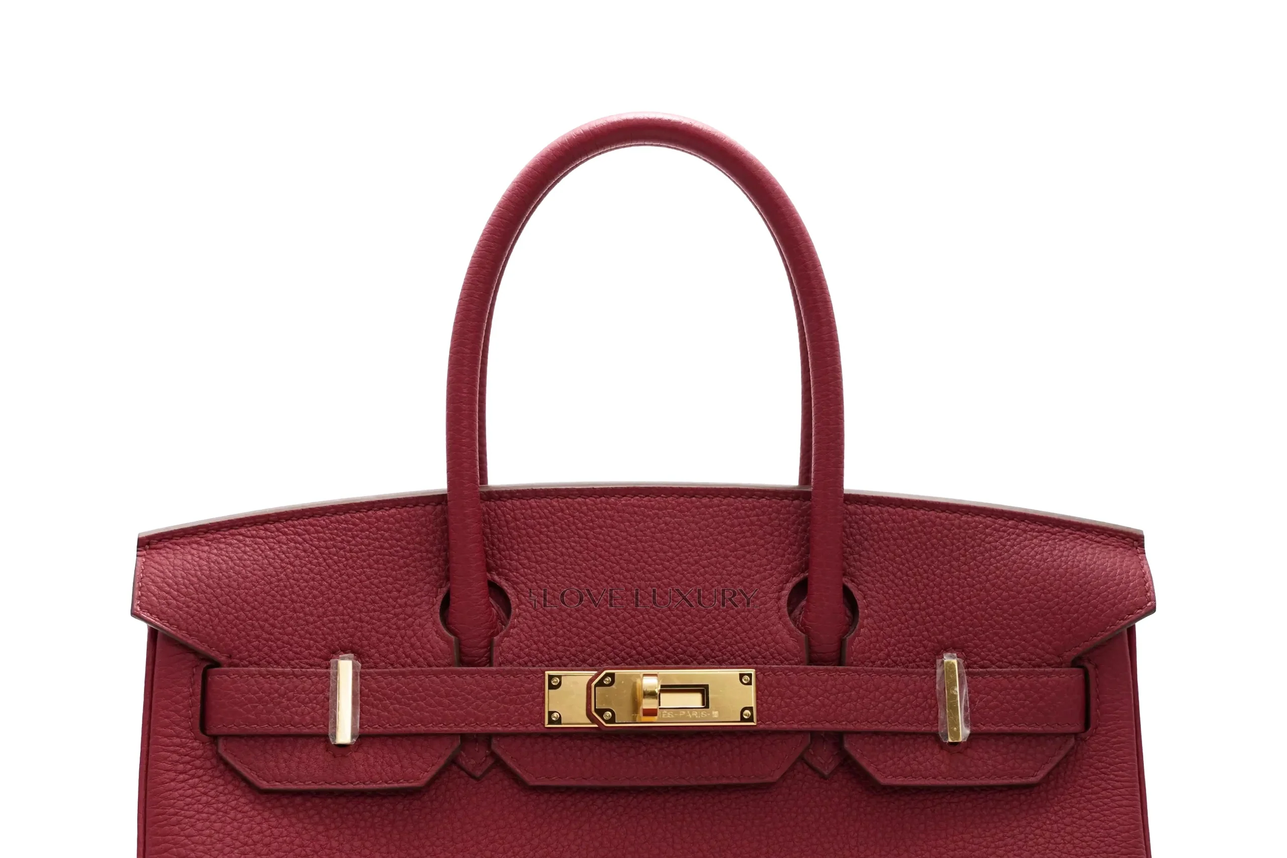 Hermès Birkin 30 Retourne Togo Rubis GHW - Image 5