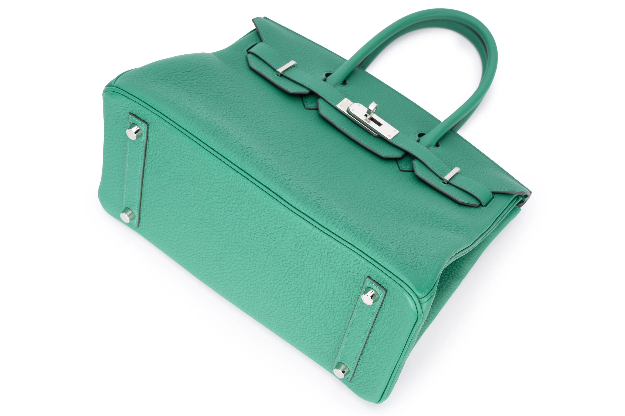 Hermès Birkin 30 Togo Vert Vertigo PHW - Image 11