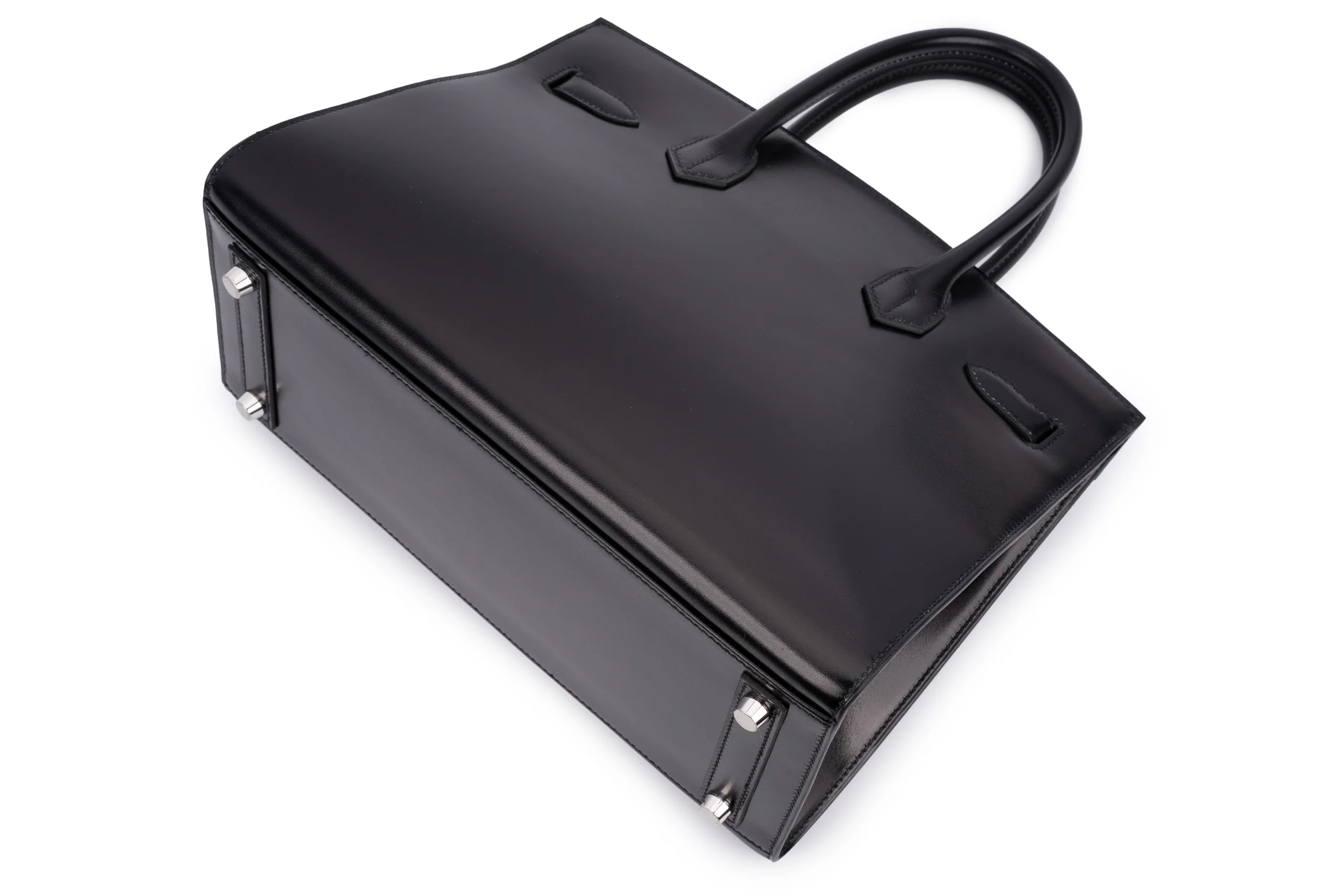 Hermès Birkin 30	Sellier	Veau Box	Noir	PHW - Image 10