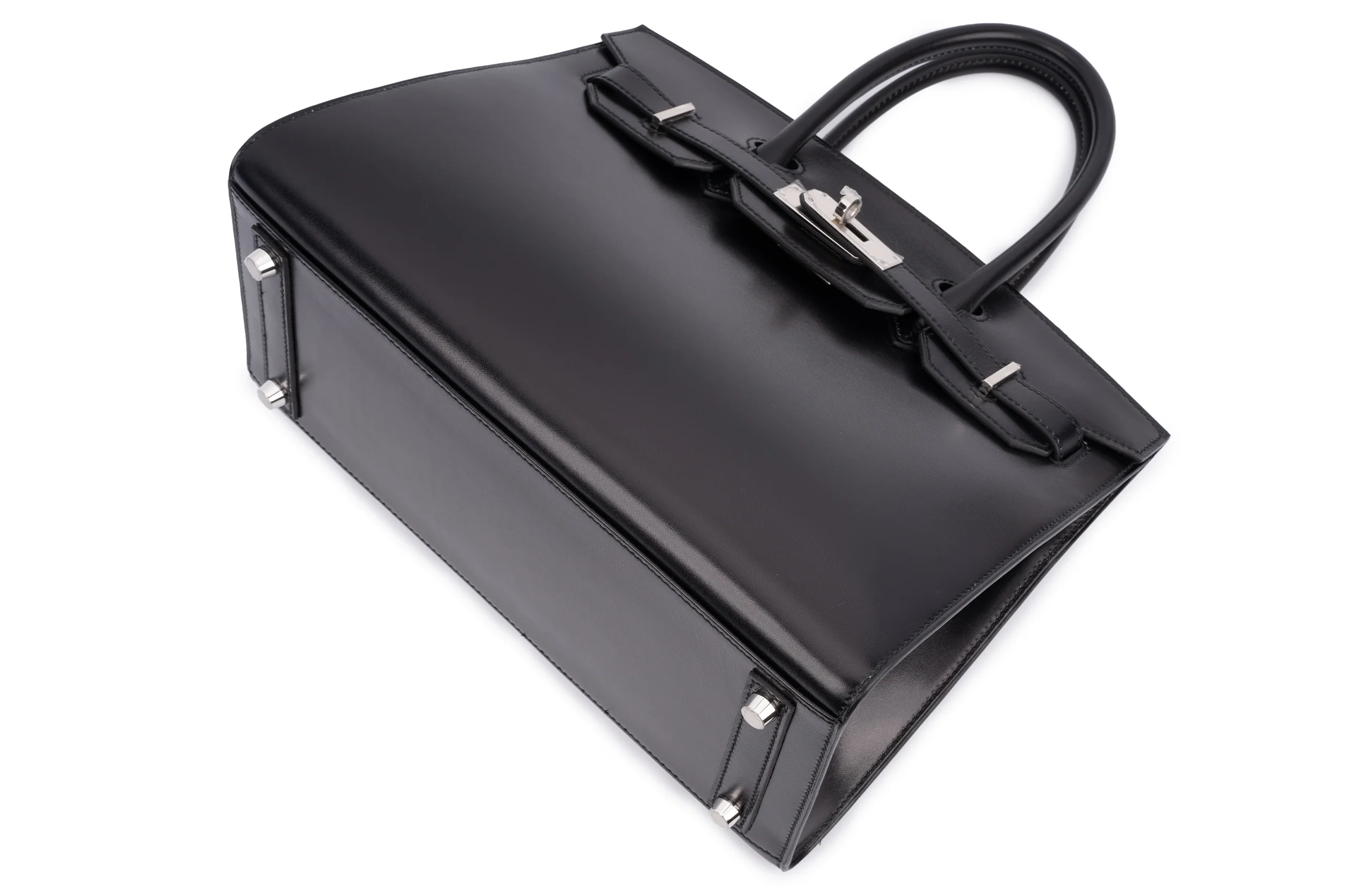 Hermès Birkin 30	Sellier	Veau Box	Noir	PHW - Image 8