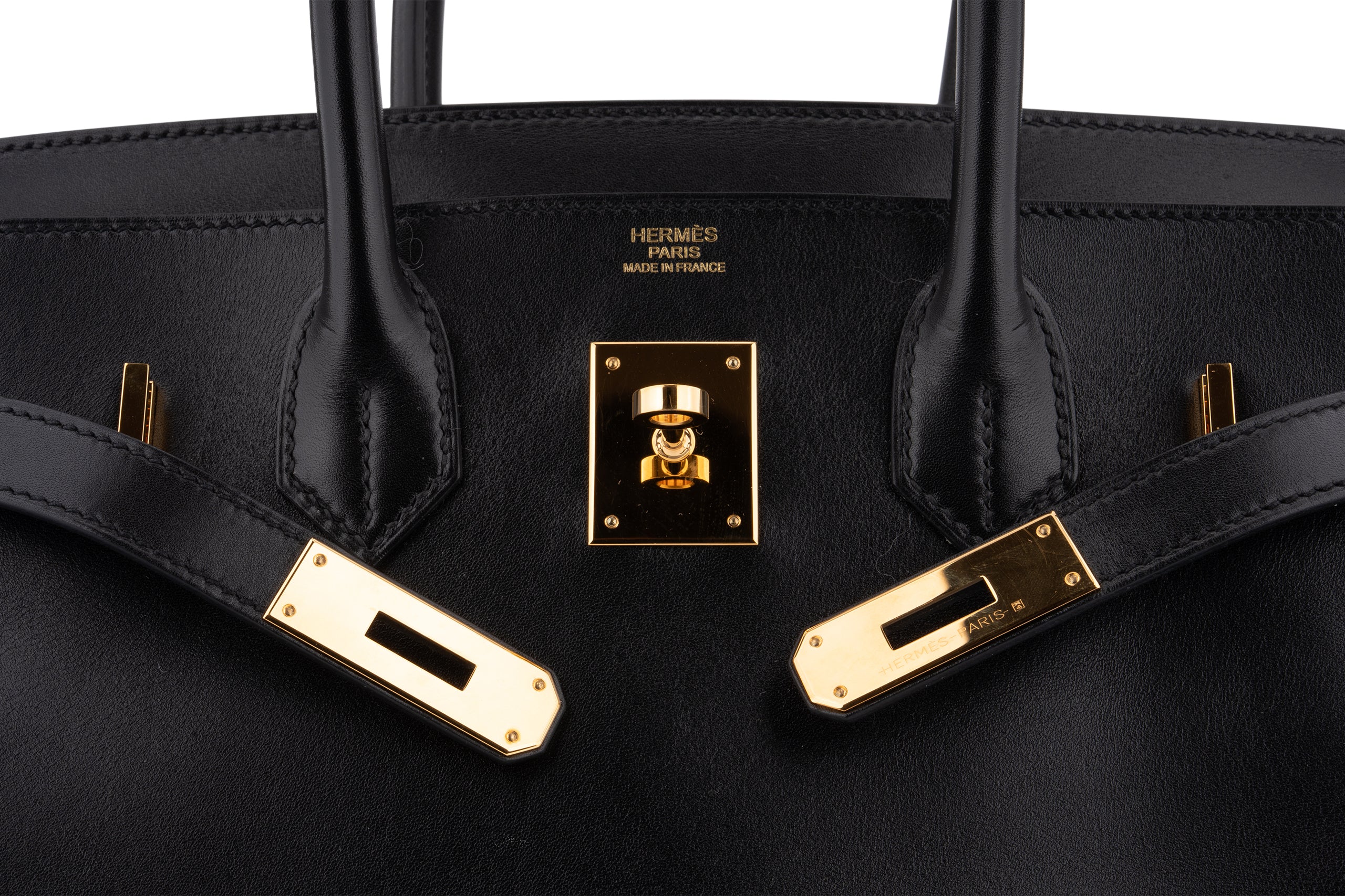 Hermès Birkin 30 Tadelakt Noir GHW - Image 8