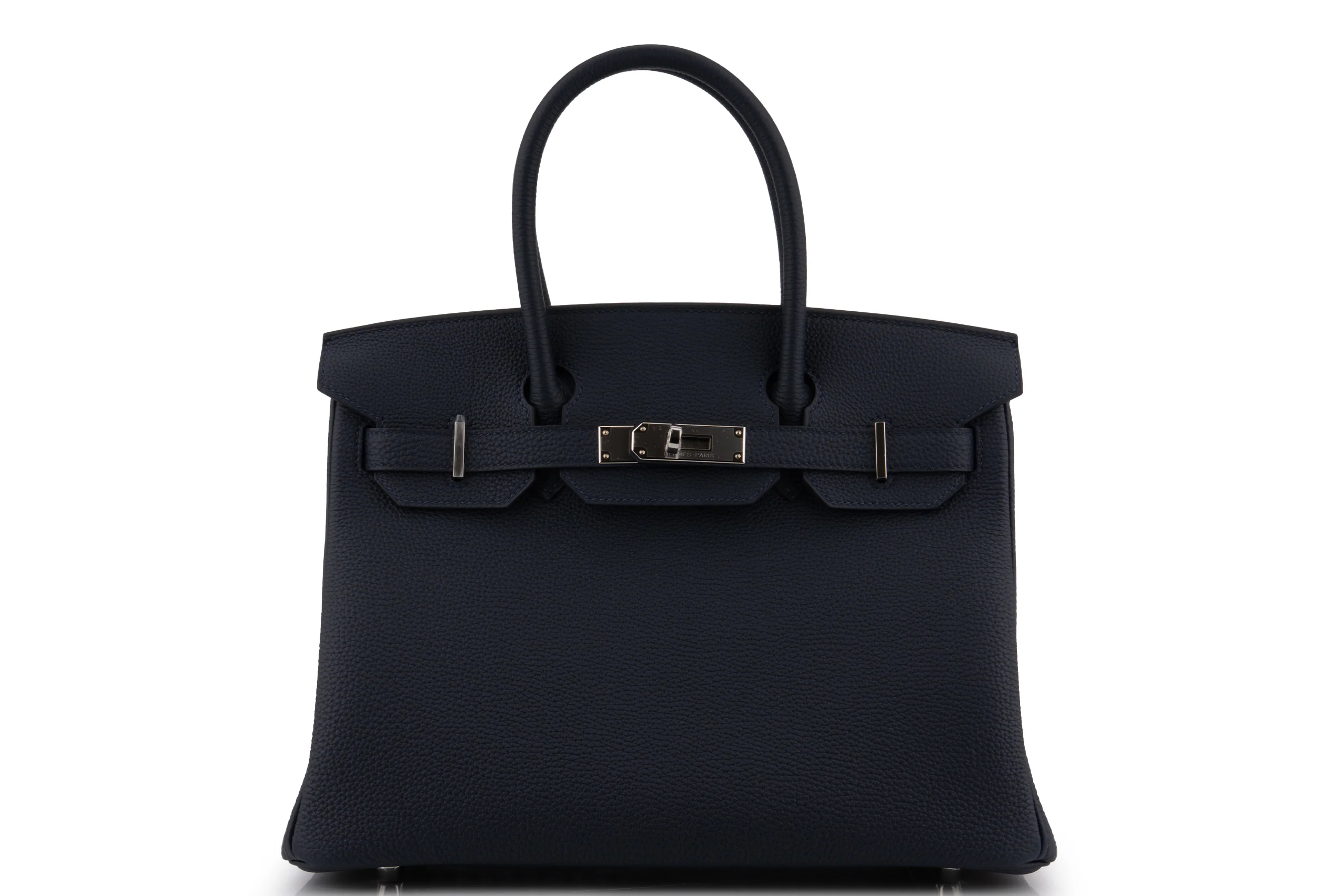 Hermès Birkin 30	Togo	Bleu Nuit 	PHW