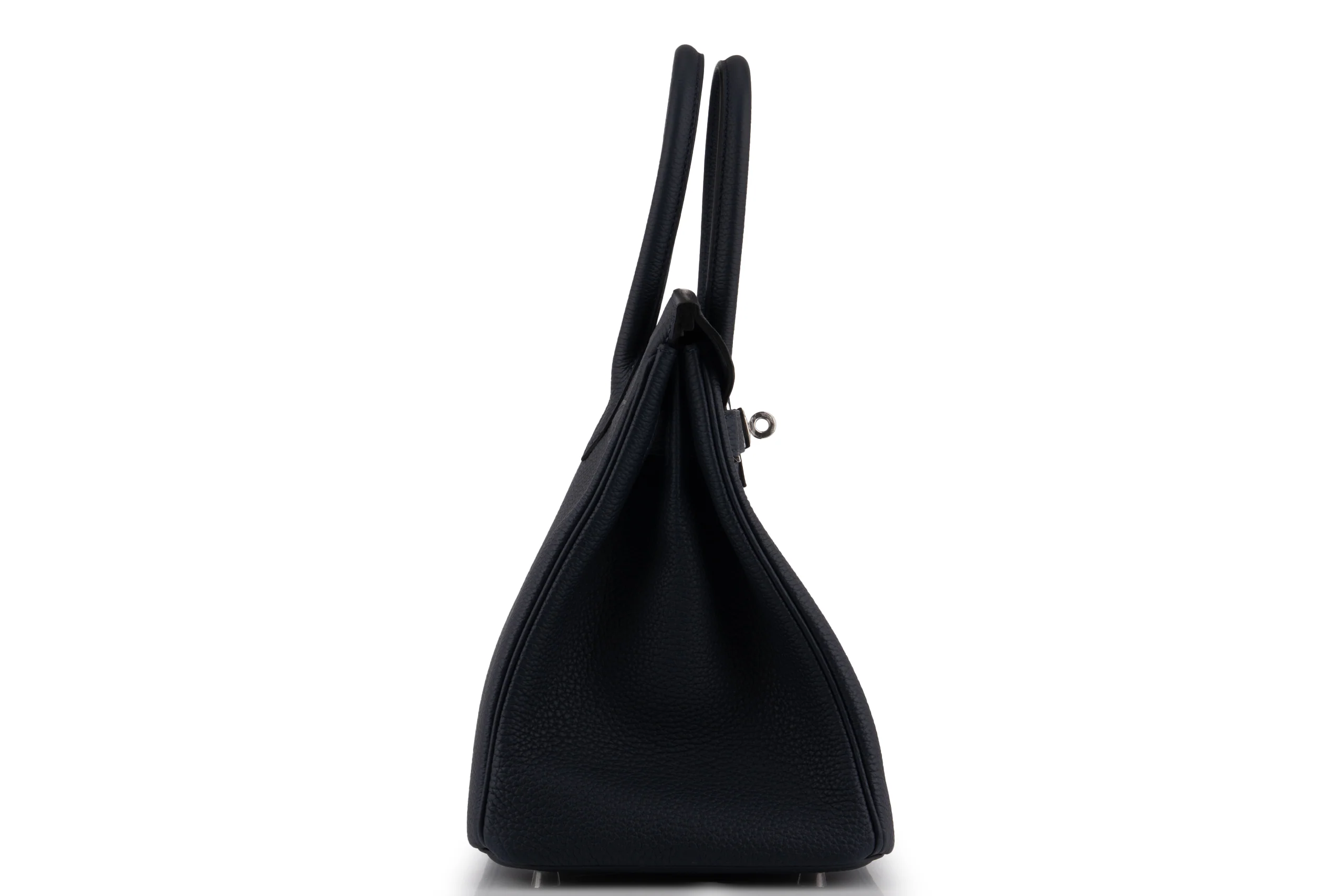 Hermès Birkin 30	Togo	Bleu Nuit 	PHW - Image 5