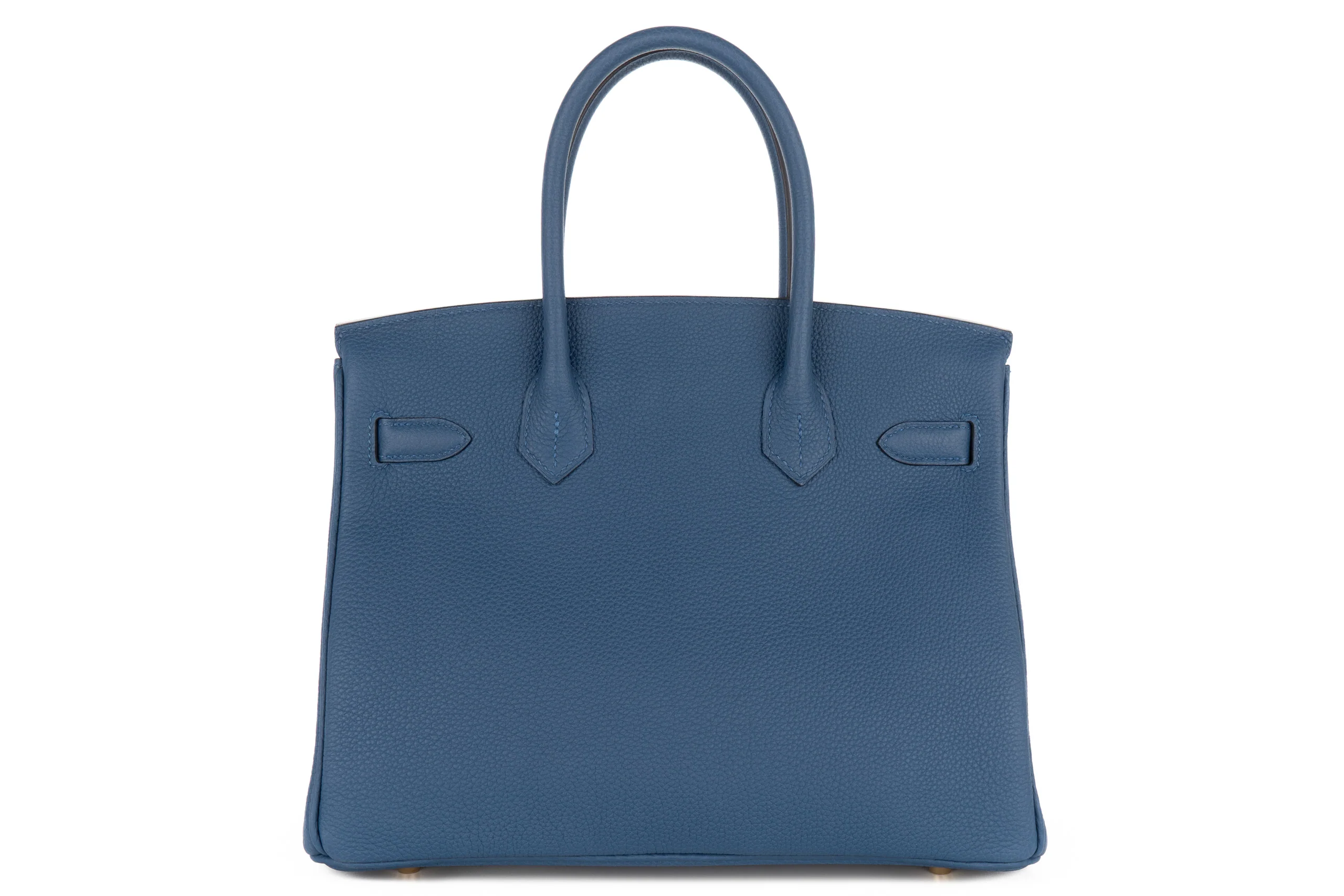 Hermès Birkin 30		Togo	Bleu Tie	PBHW - Image 3
