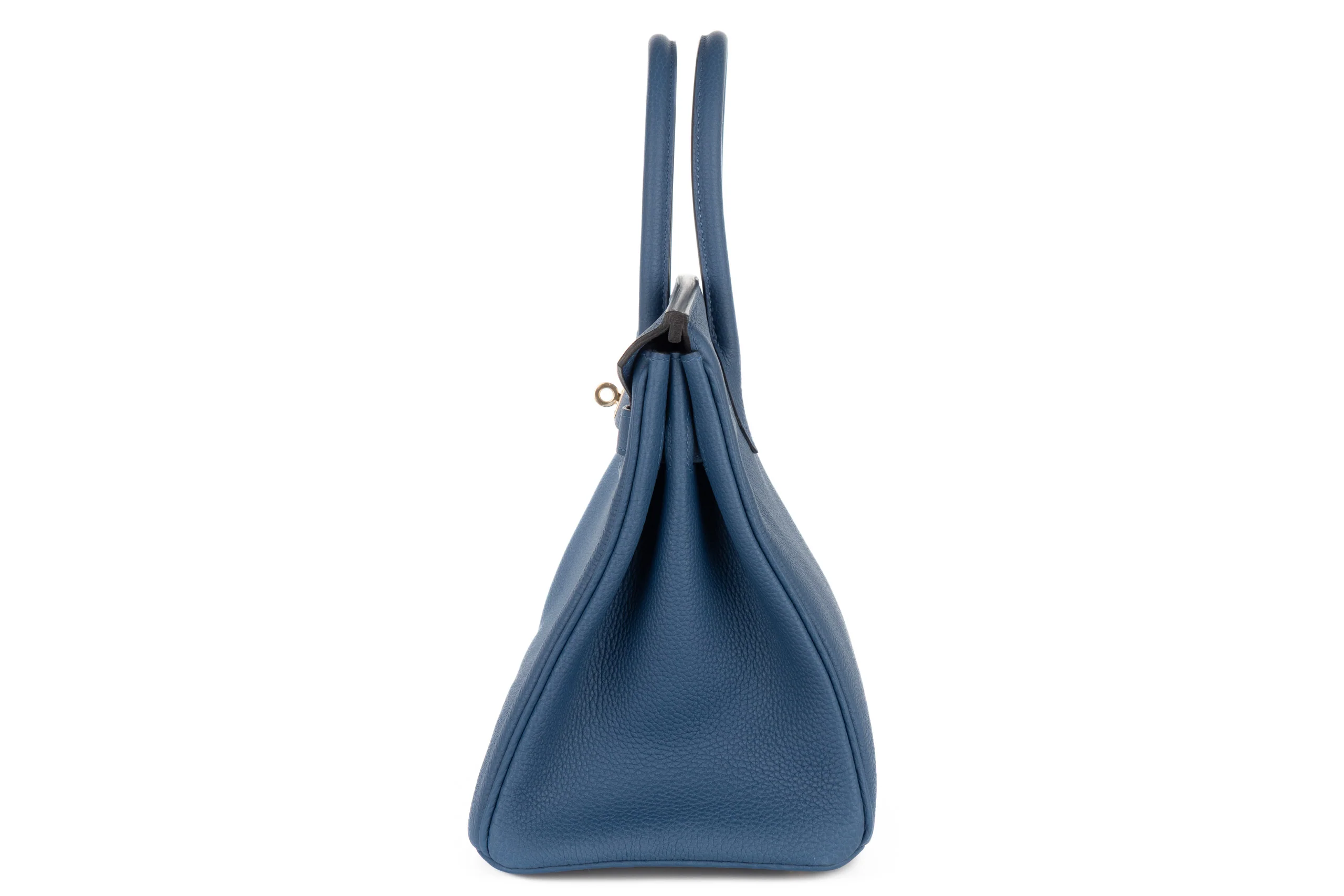Hermès Birkin 30		Togo	Bleu Tie	PBHW - Image 4