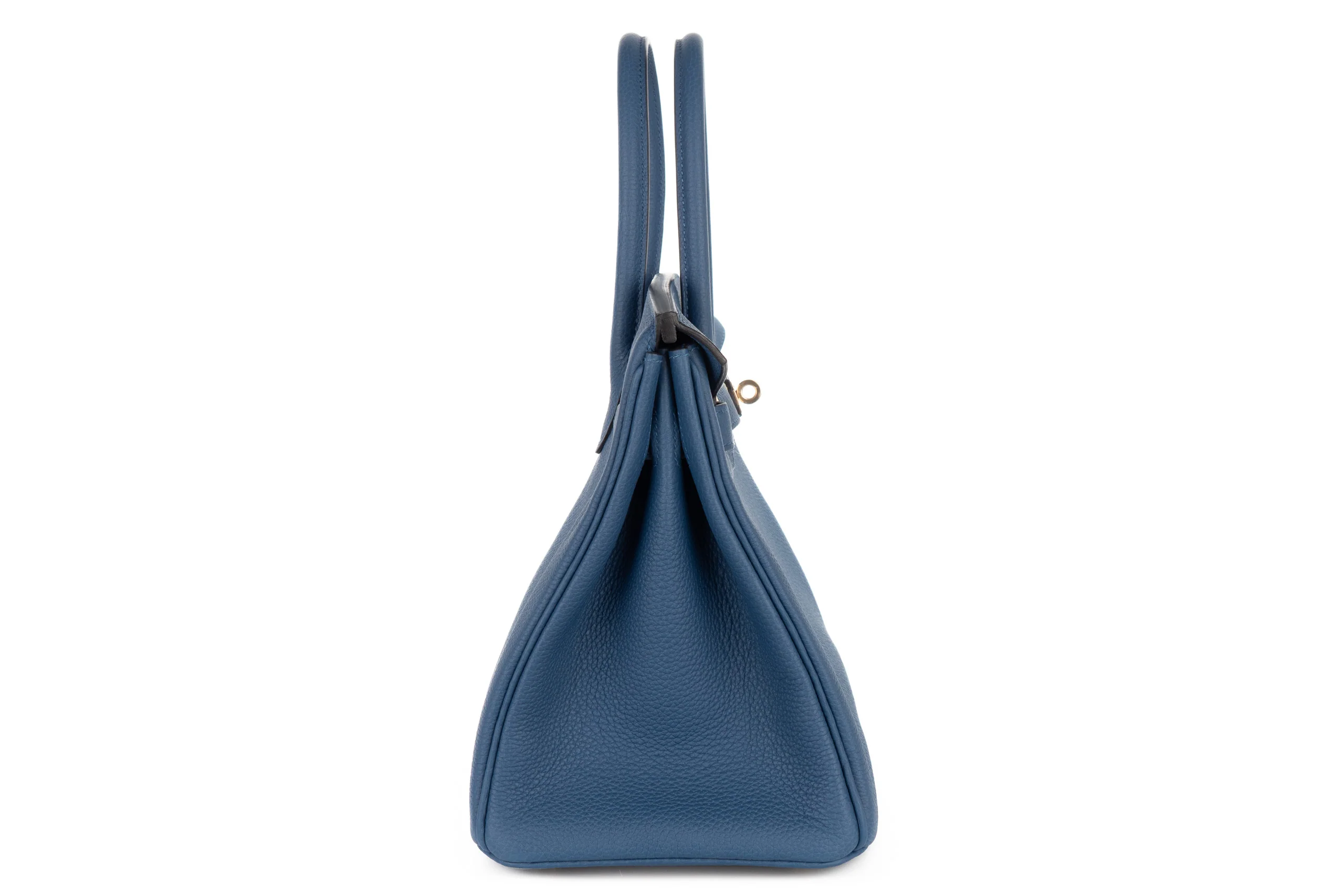 Hermès Birkin 30		Togo	Bleu Tie	PBHW - Image 5