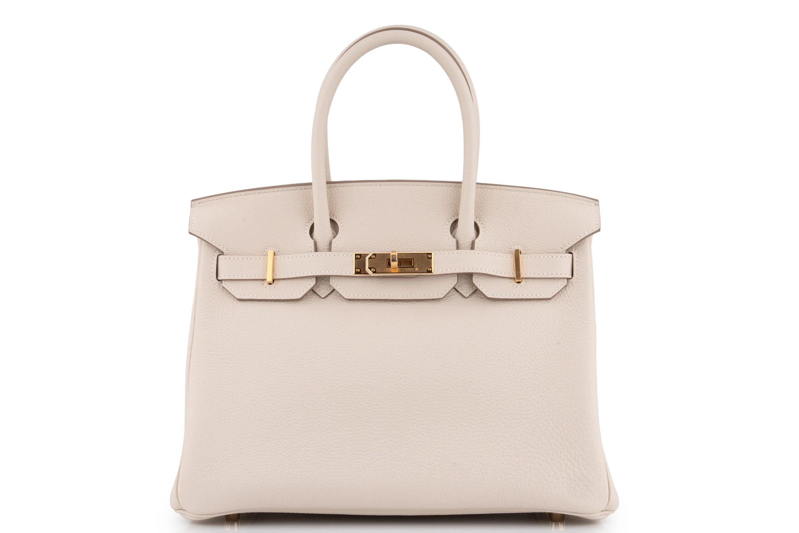 Hermès Birkin 30 Togo Craie GHW