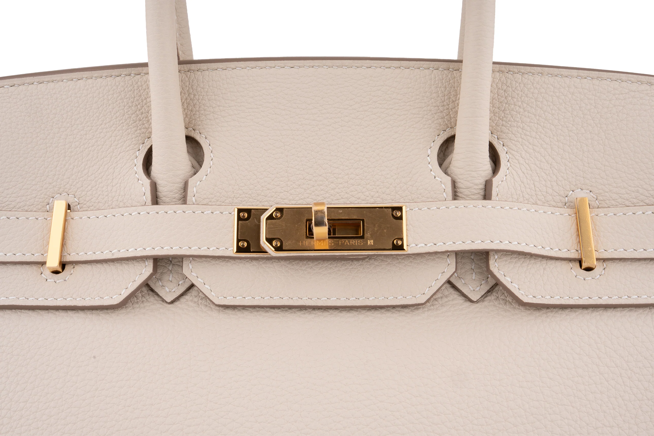 Hermès Birkin 30 Togo Craie GHW - Image 7