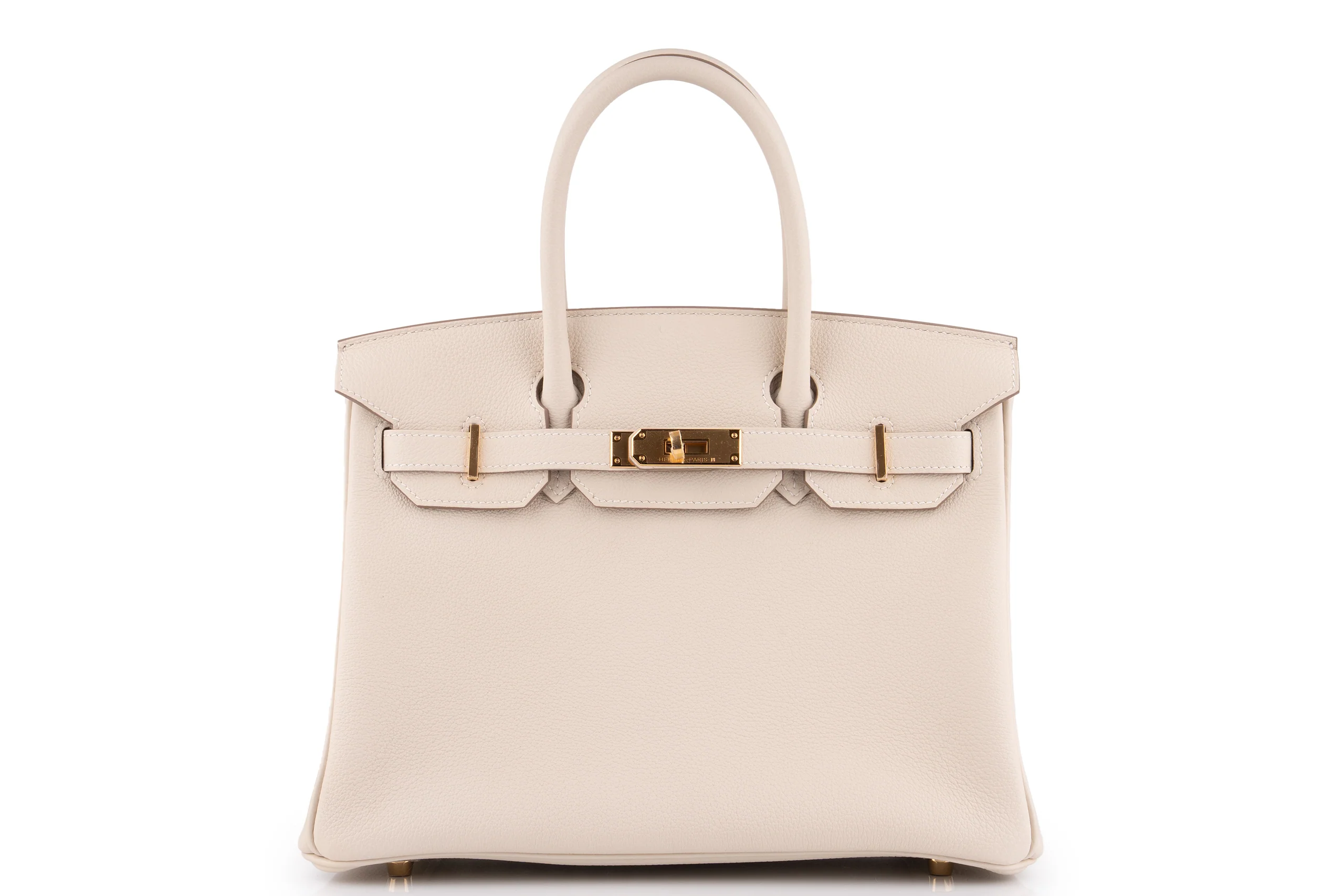 Hermès Birkin 30	Togo	Craie	GHW