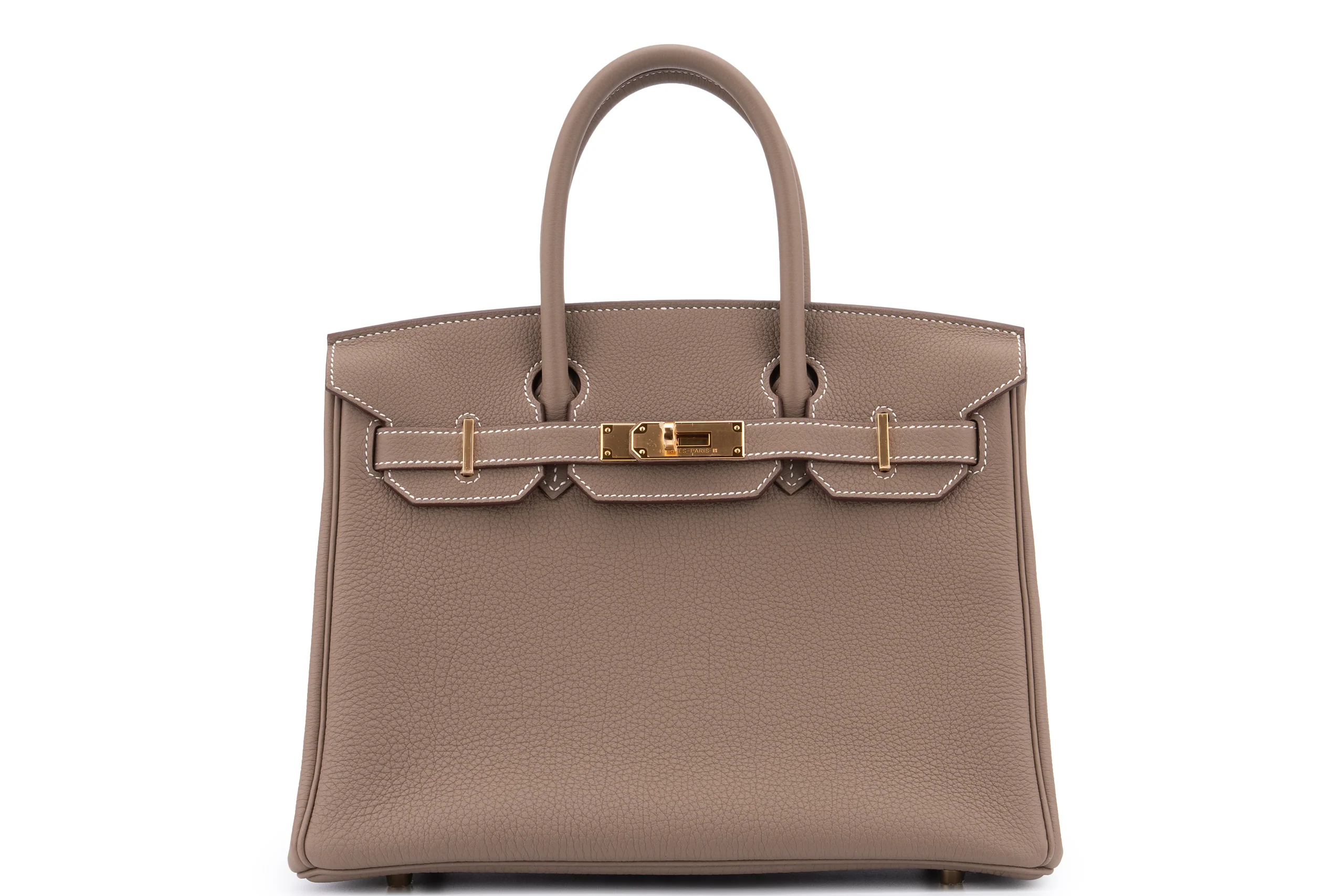 Hermès Birkin 30	Togo	Etoupe	GHW