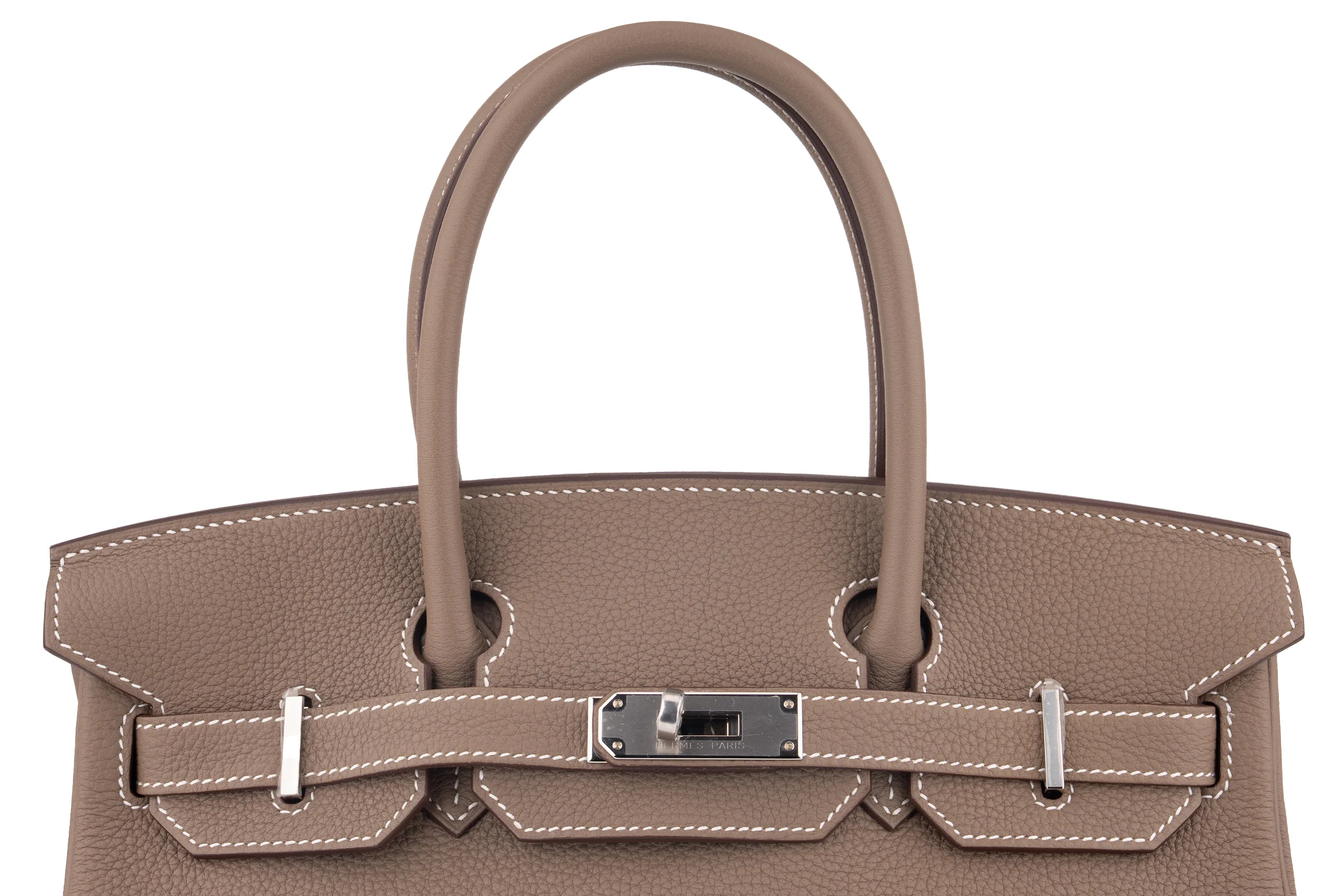 Hermès Birkin 30	Togo	Etoupe	PHW - Image 7