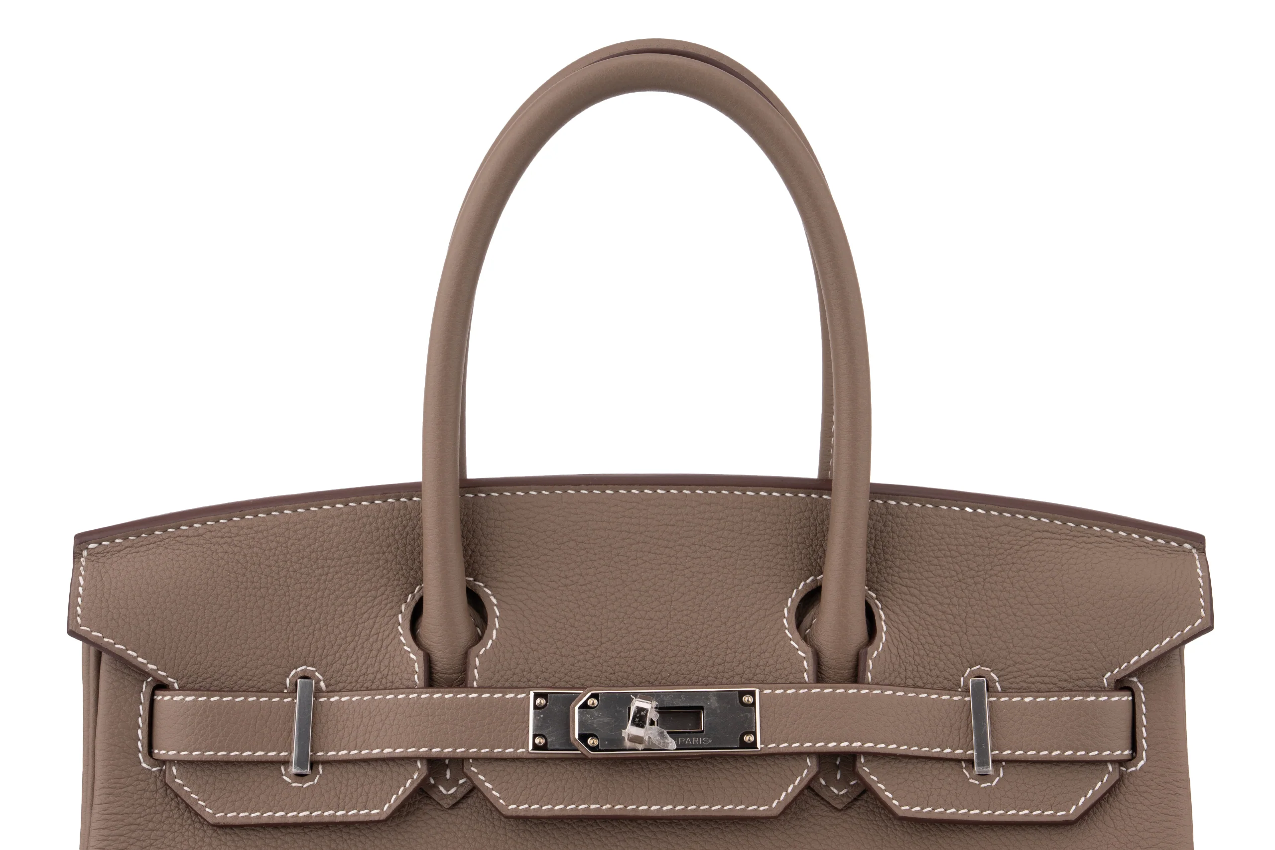 Hermès Birkin 30	Togo	Etoupe	PHW - Image 7